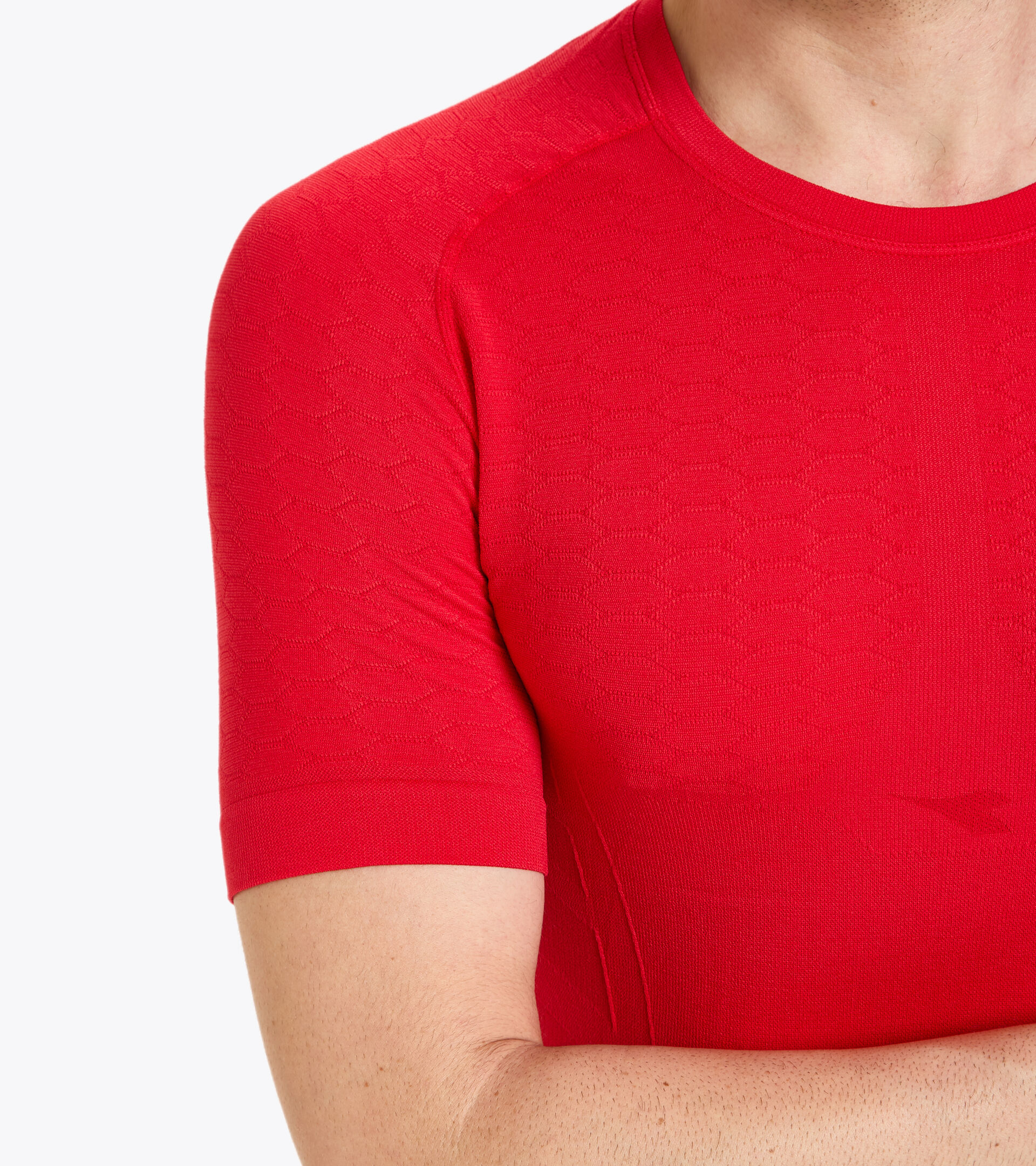 Short-sleeved training t-shirt - Men SS T-SHIRT ACT LYCHEE - Diadora