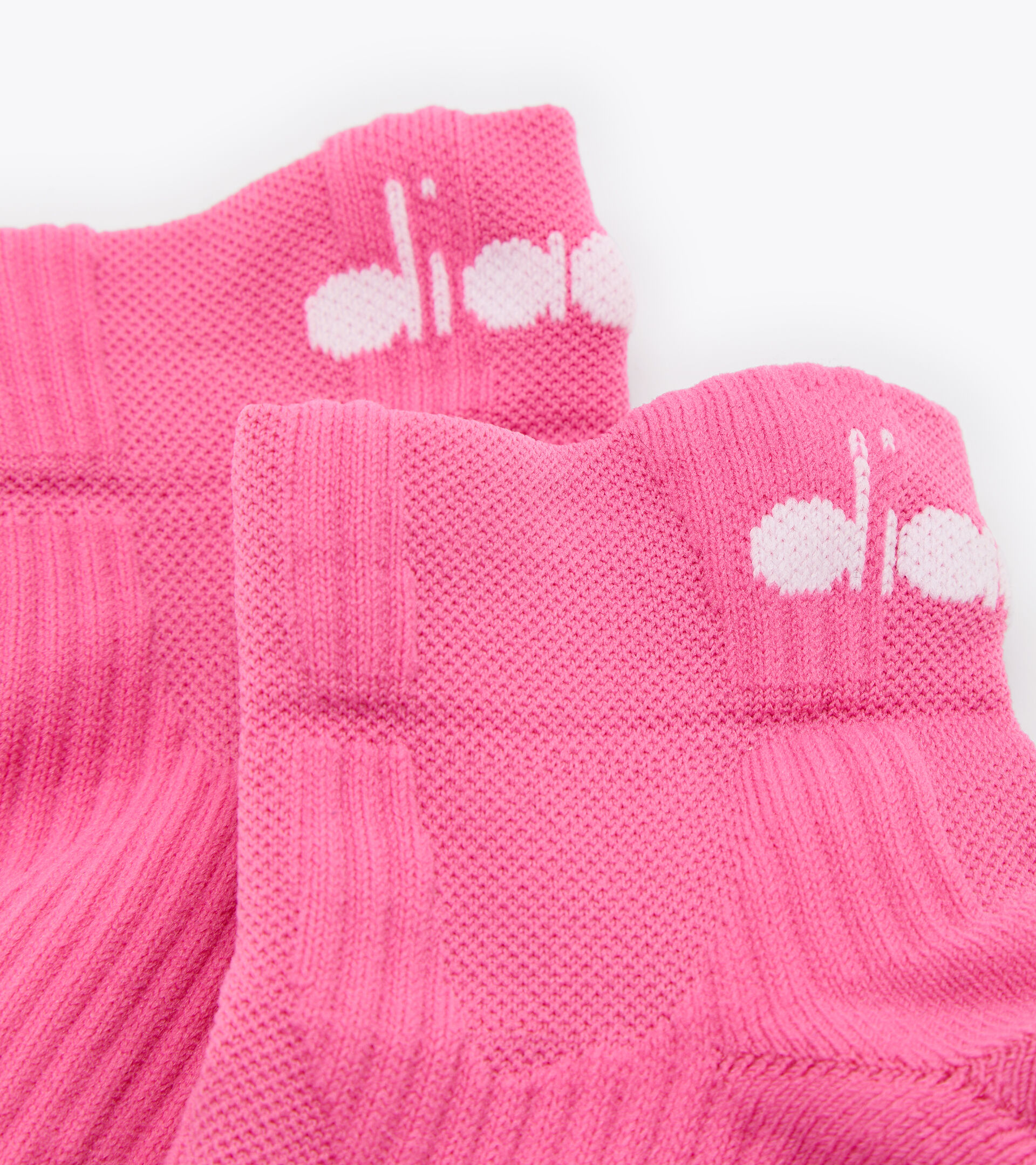 Gender neutral Running Socks CUSHION QUARTER SOCKS PINK YARROW - Diadora