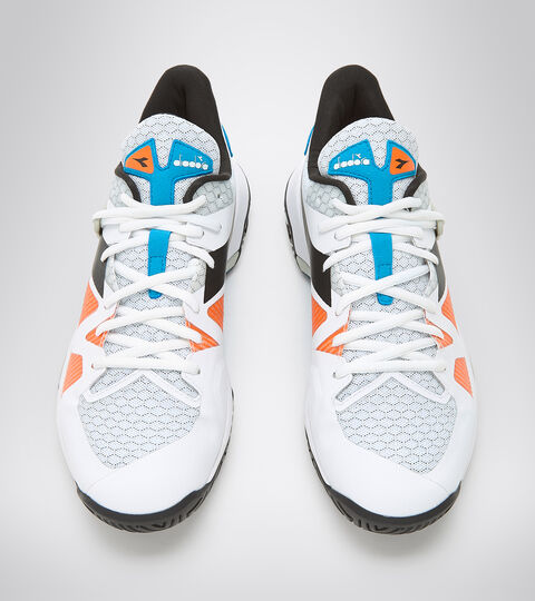 B.ICON AG, BLANC/NOIR/BLEU JOYAU Chaussures de tennis - Homme B.ICON AG BLANC/NOIR/BLEU JOYAU - Diadora