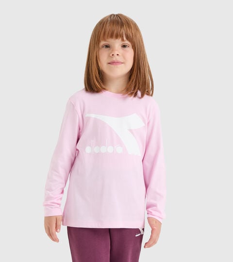 T-shirt de sport - Enfant JU.T-SHIRT LS CHROMIA OEILLET MIGNARDISE - Diadora
