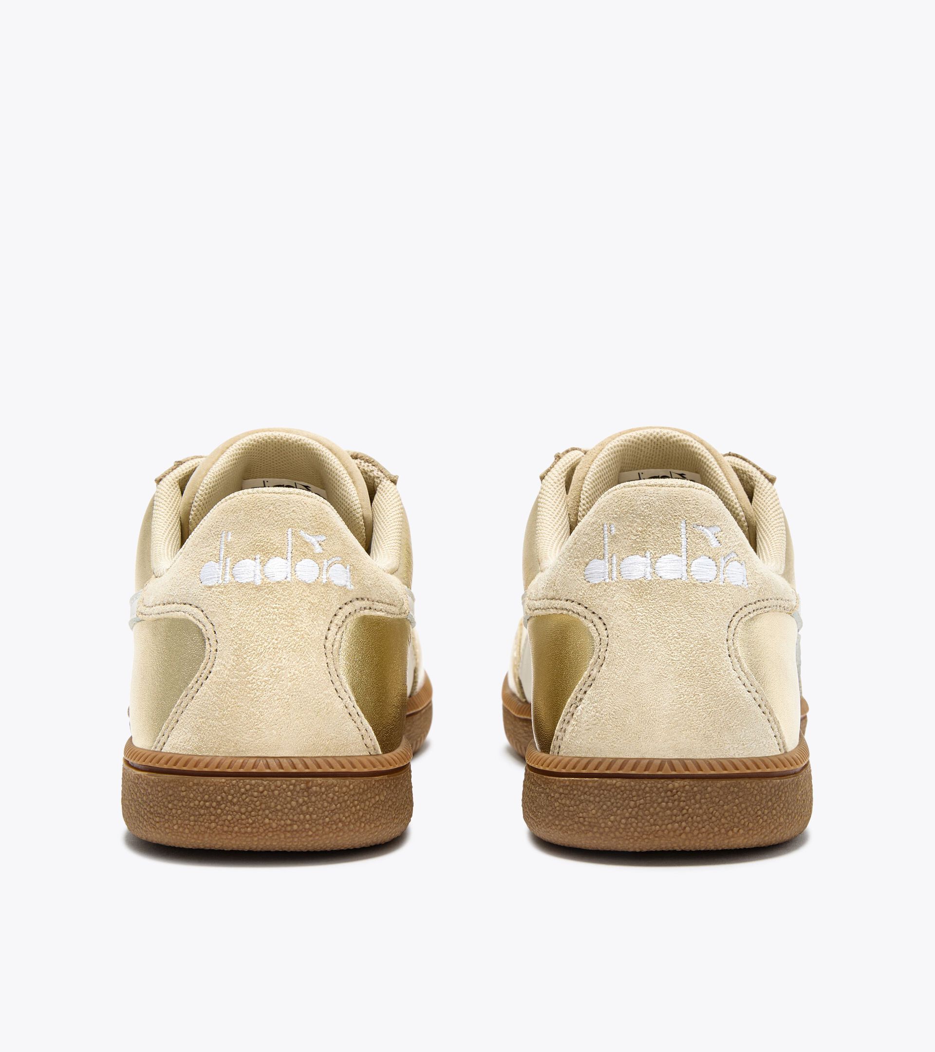 Leather sneakers - All-Gender TRAINER METALLIC BEIGE BISCOTTI - Diadora