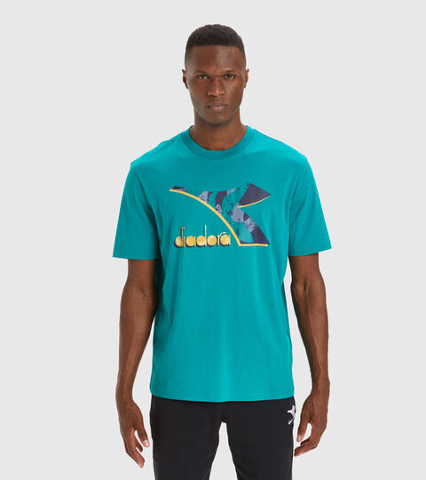 T-shirt - Men T-SHIRT SS SHIELD GREEN SHADOW - Diadora