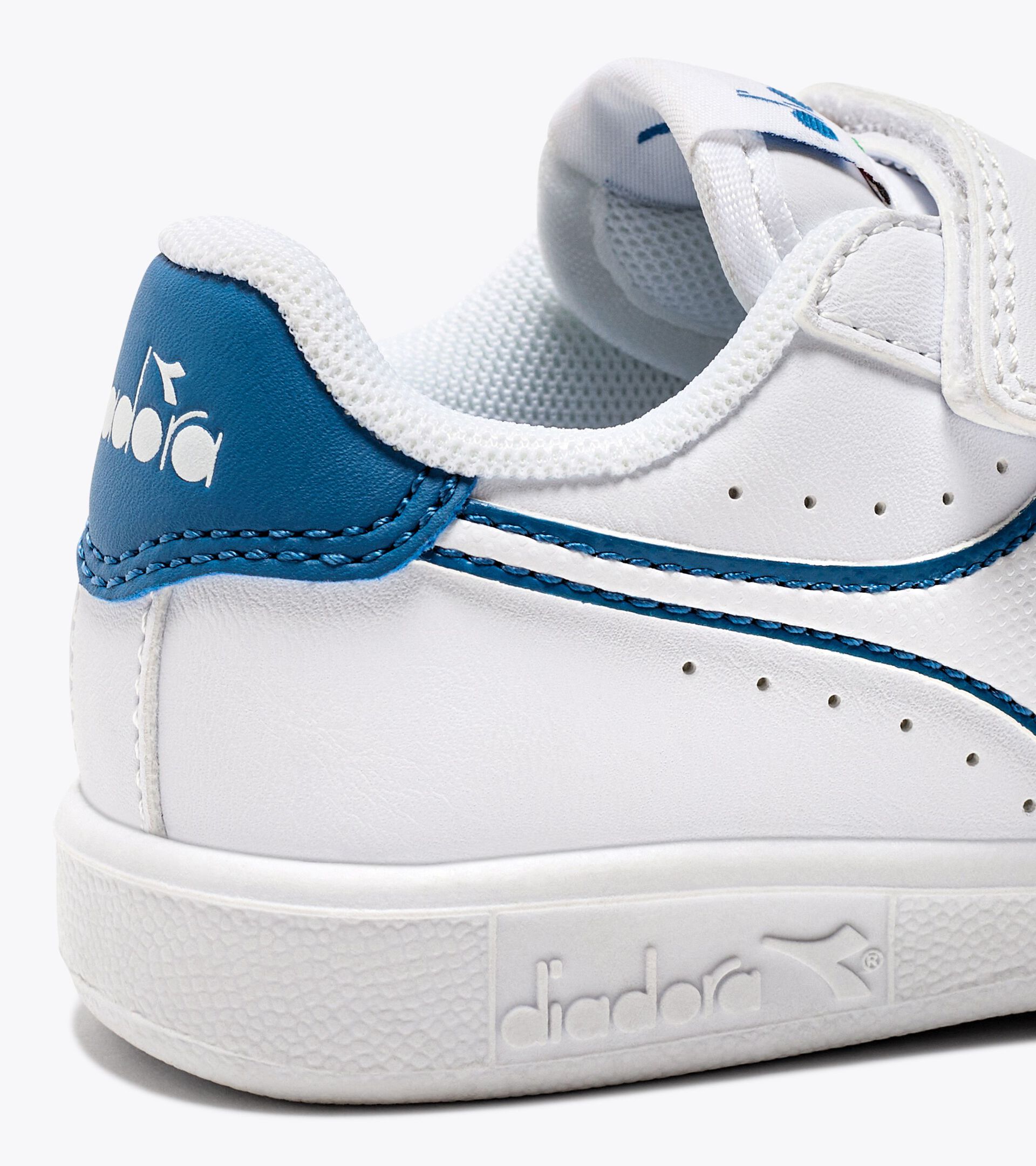 Sports shoes - Toddlers 1-4 years GAME P TD WHITE/BLUE VALLARTA - Diadora