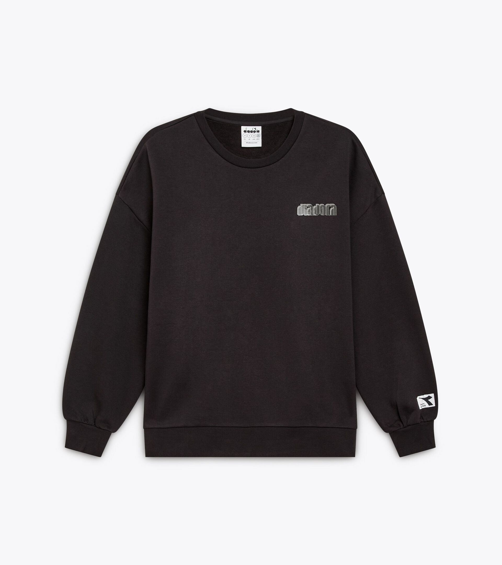 Sweatshirt - Women’s
 L. SWEATSHIRT ATHL. LOGO BLACK - Diadora