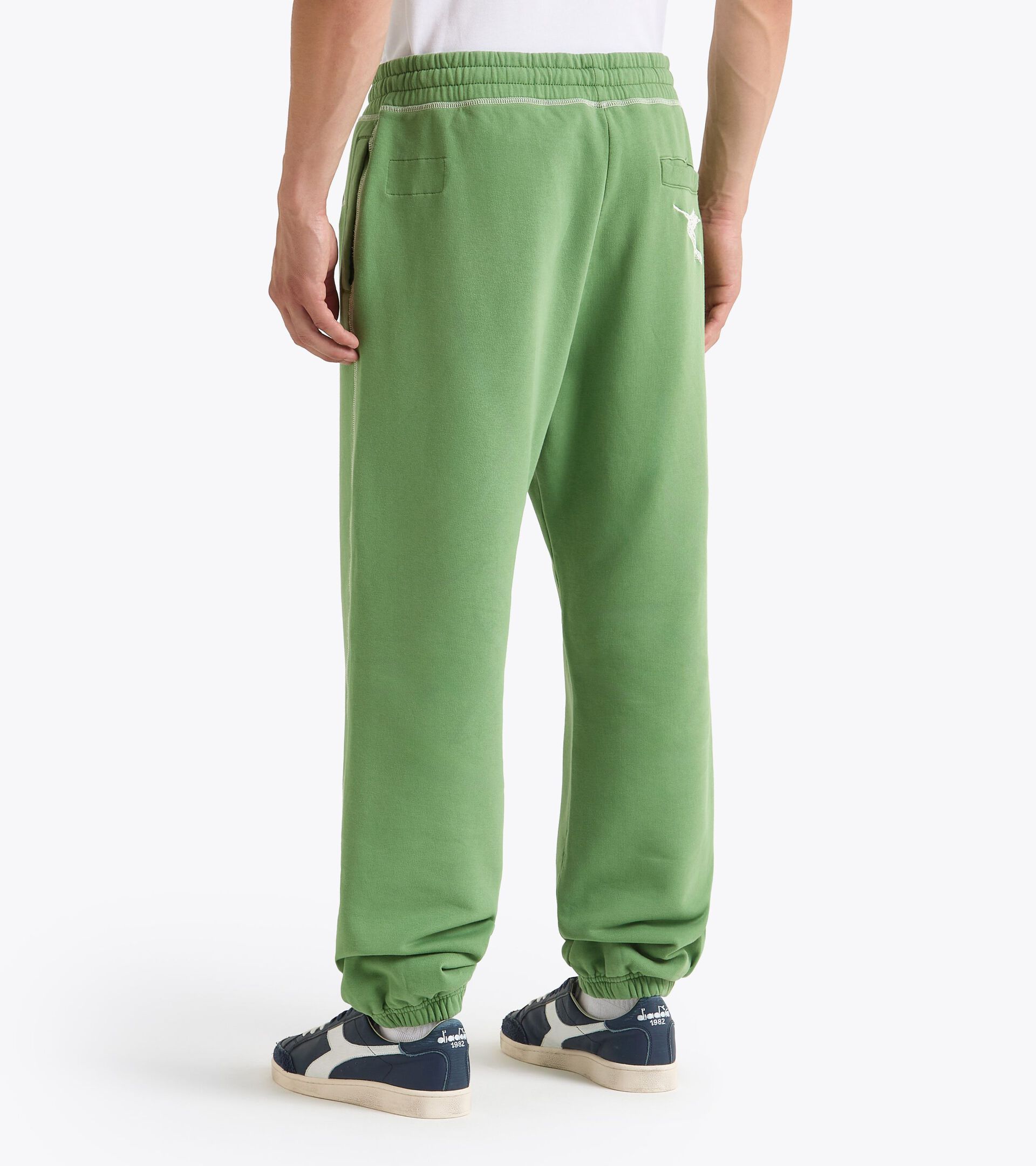 Legacy pants - Made in Italy - All-gender PANTS LEGACY GREEN ENGLISH IVY - Diadora