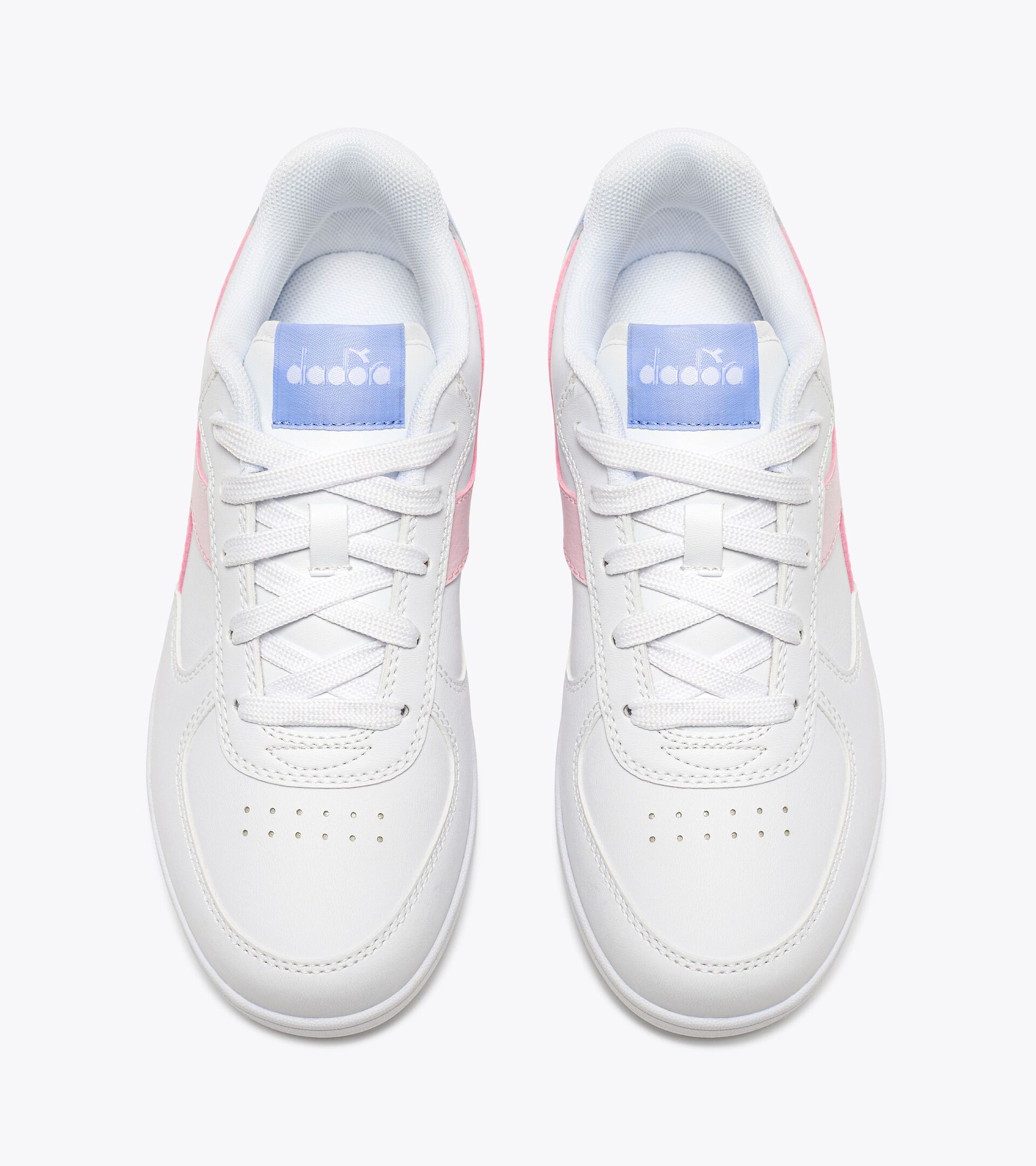 Sports shoes - Youth 8-16 years RAPTOR LOW GS WHT/ALMOND BLOSSOM/HYDRANGEA - Diadora