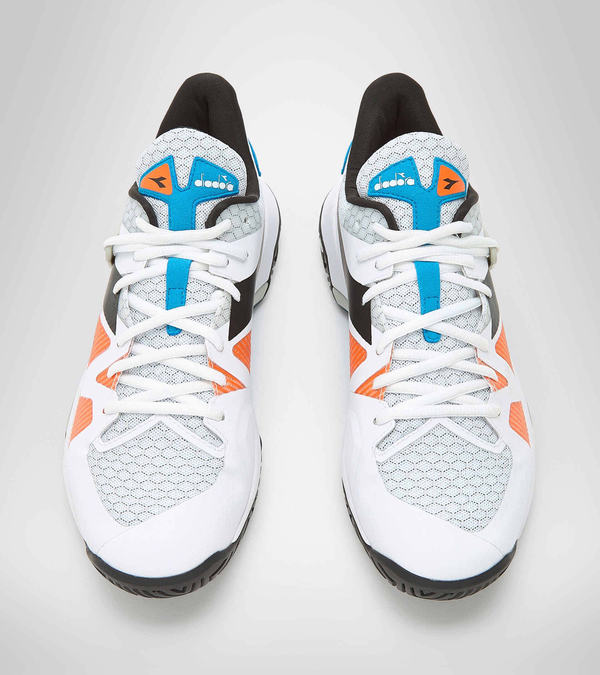 Tennis shoes - Men B.ICON AG WHITE/BLACK/BLUE JEWEL - Diadora