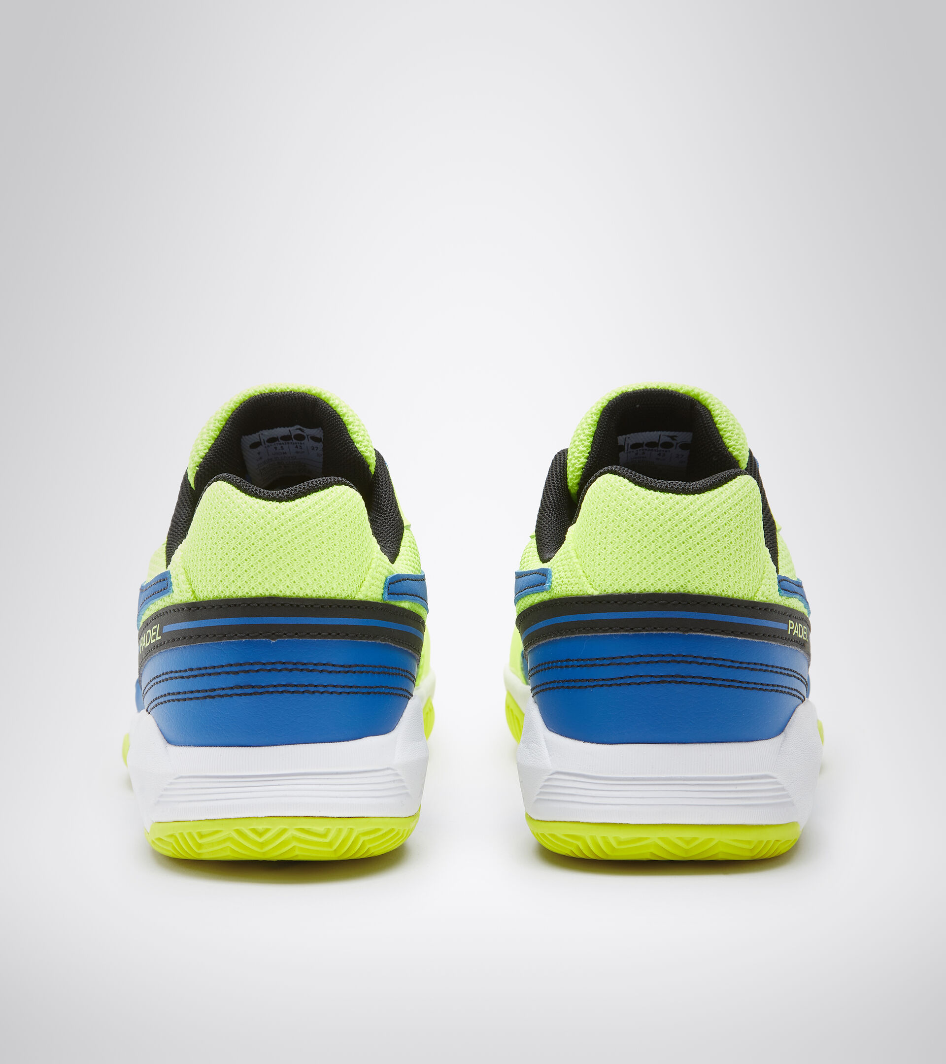 Padel shoe - Unisex S.CHALLENGE 4 PADEL YELLOW FLUO DD/TURKISH SEA - Diadora