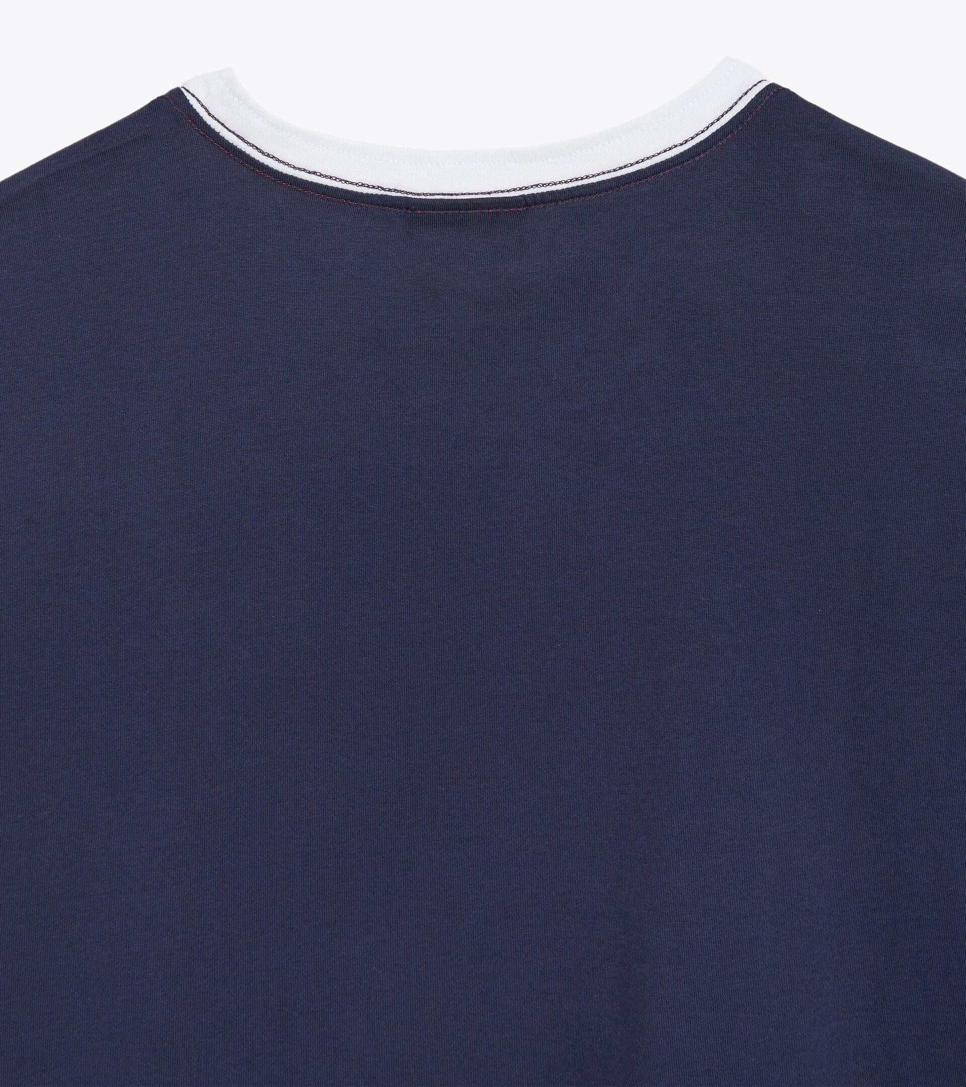 T-shirt in cotone - Uomo T-SHIRT SS SLAM BLU CLASSICO - Diadora