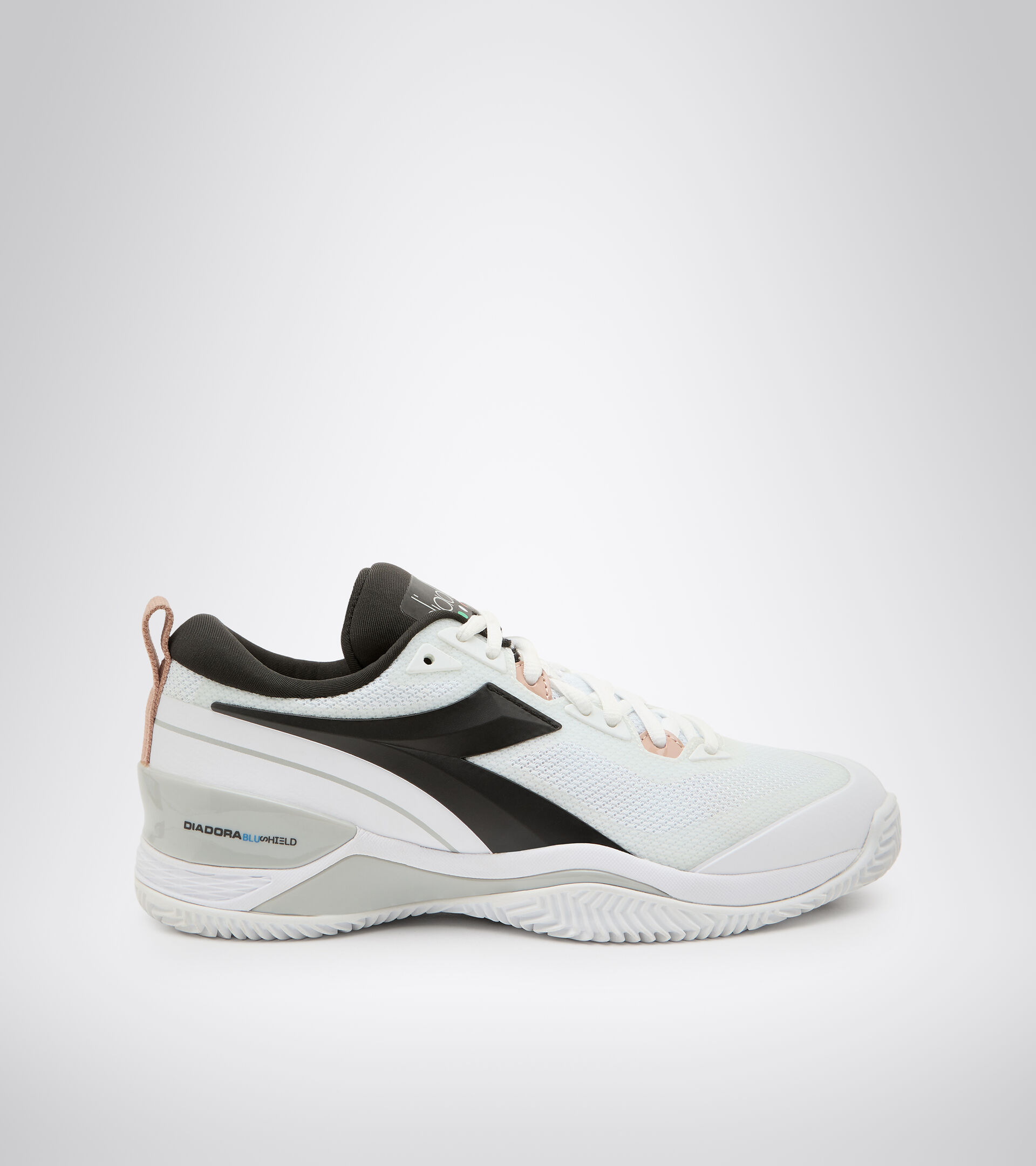 Footwear Sport DONNA SPEED BLUSHIELD 5 W CLAY WHITE/SILVER/BLACK. Diadora