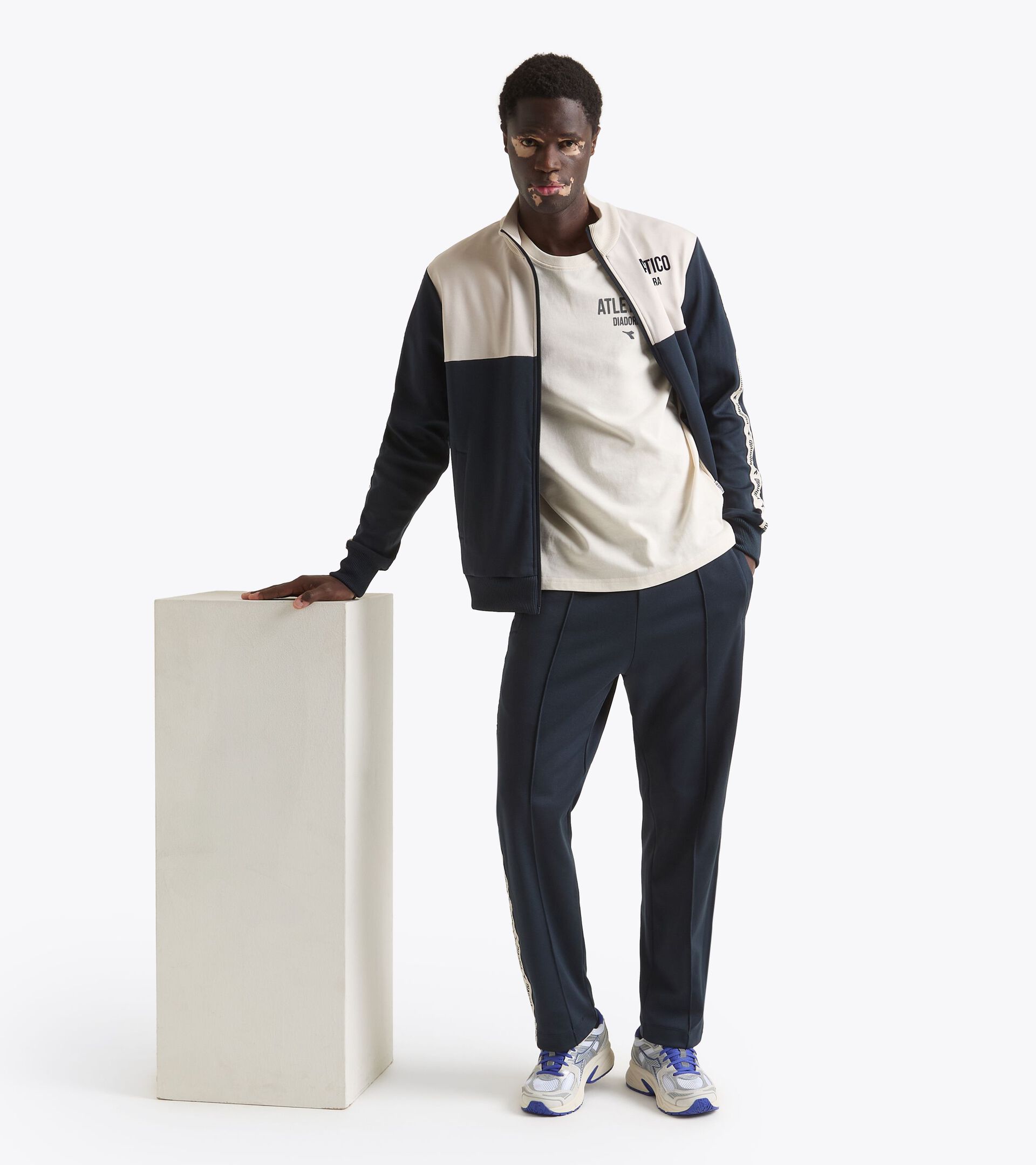Legacy Track Jacket - All-gender TRACK JACKET LEGACY BLUE DENIM - Diadora