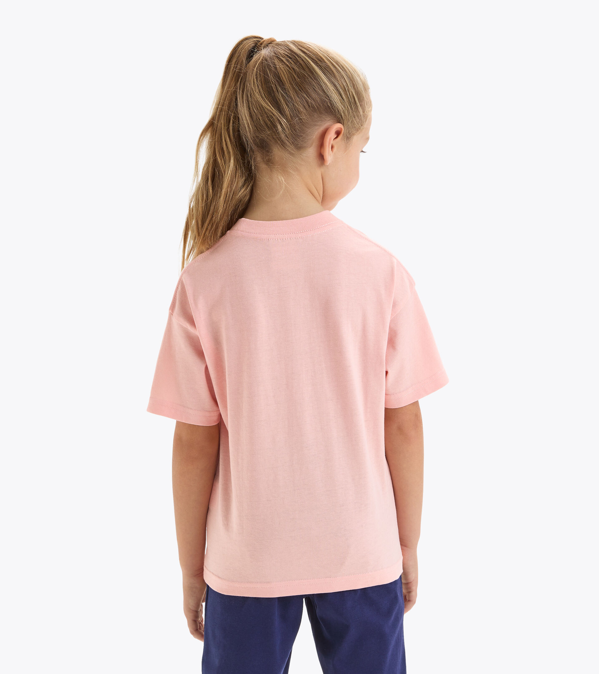 T-shirt en coton - Enfant
 JU.T-SHIRT SS SL PECHE MELBA - Diadora