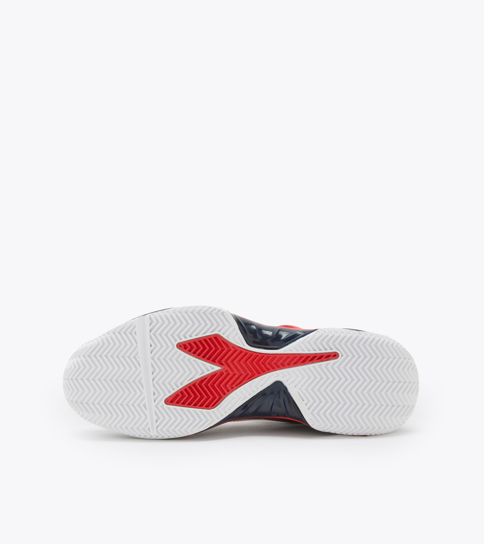 Tennis shoes for clay courts - Men B.ICON 2 CLAY BLUE CORSAIR/WHITE/FIERY RED - Diadora