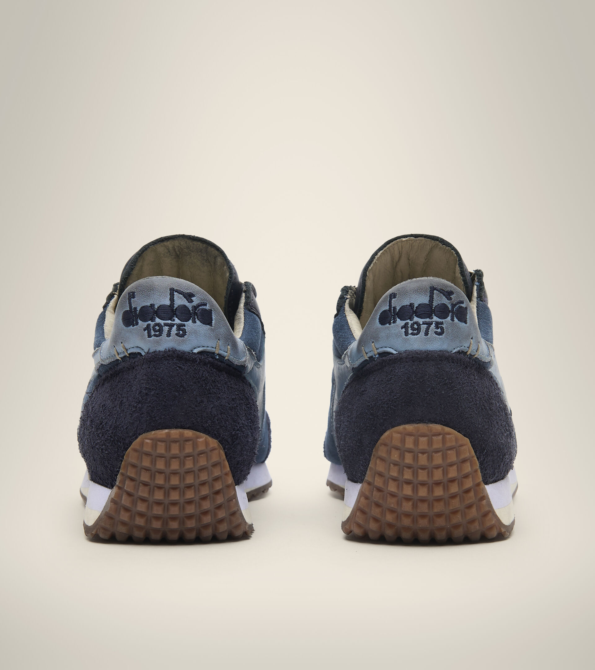 Heritage shoe - Unisex EQUIPE H DIRTY STONE WASH EVO CLASSIC NAVY - Diadora