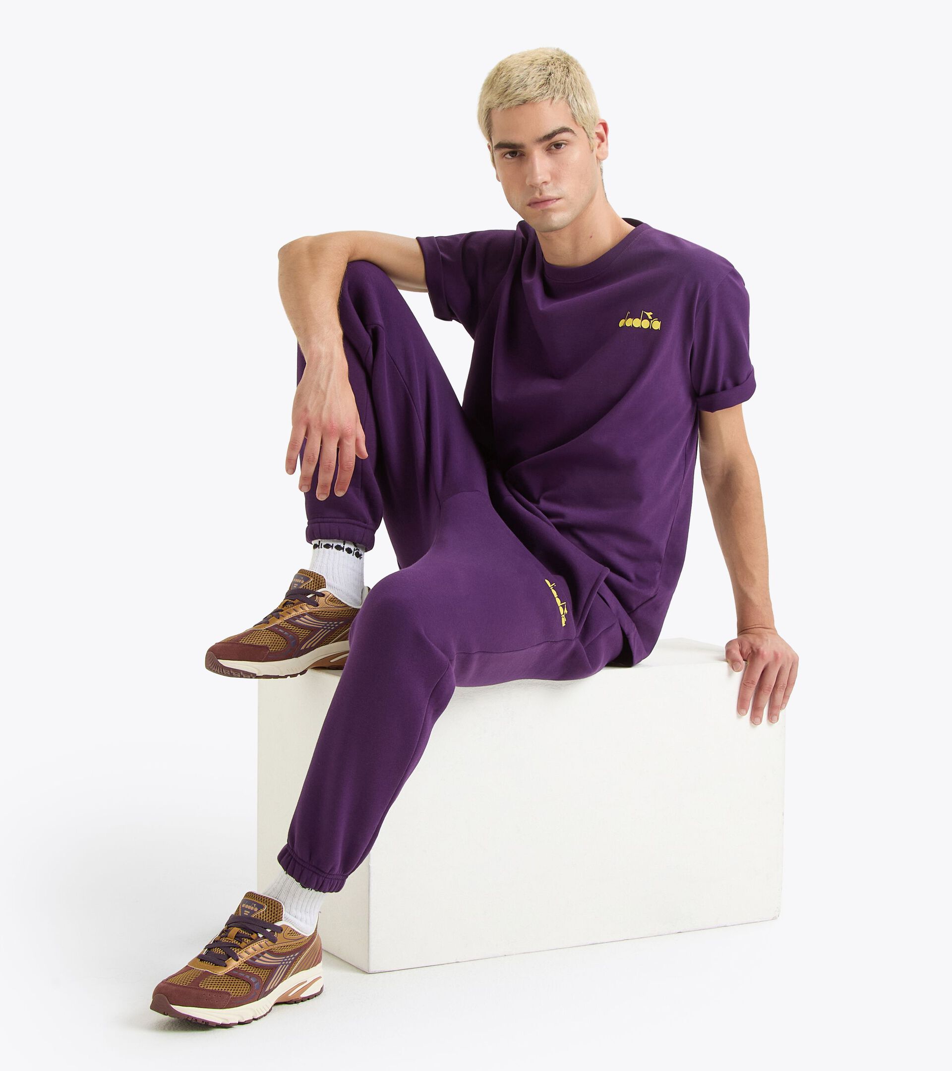 Sweatpants - All-Gender
 PANTS ROUTE VIOLET JEWEL - Diadora