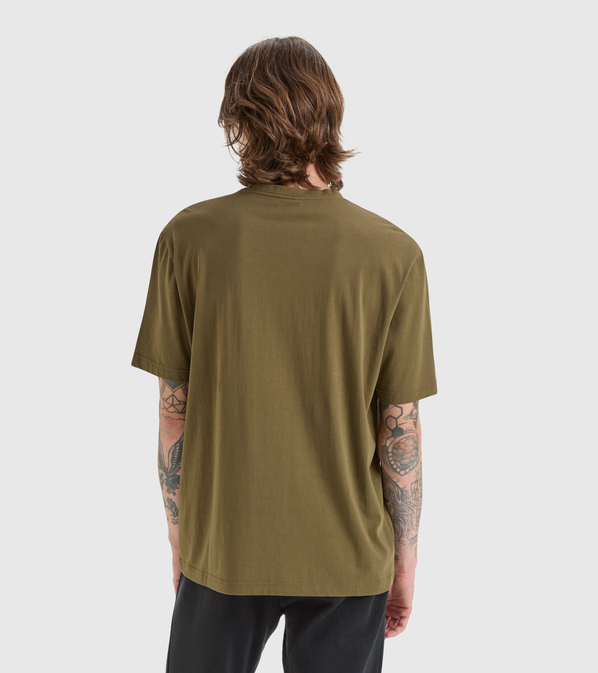 Cotton T-shirt - Men T-SHIRT SS DRIFT KIWI GREEN - Diadora