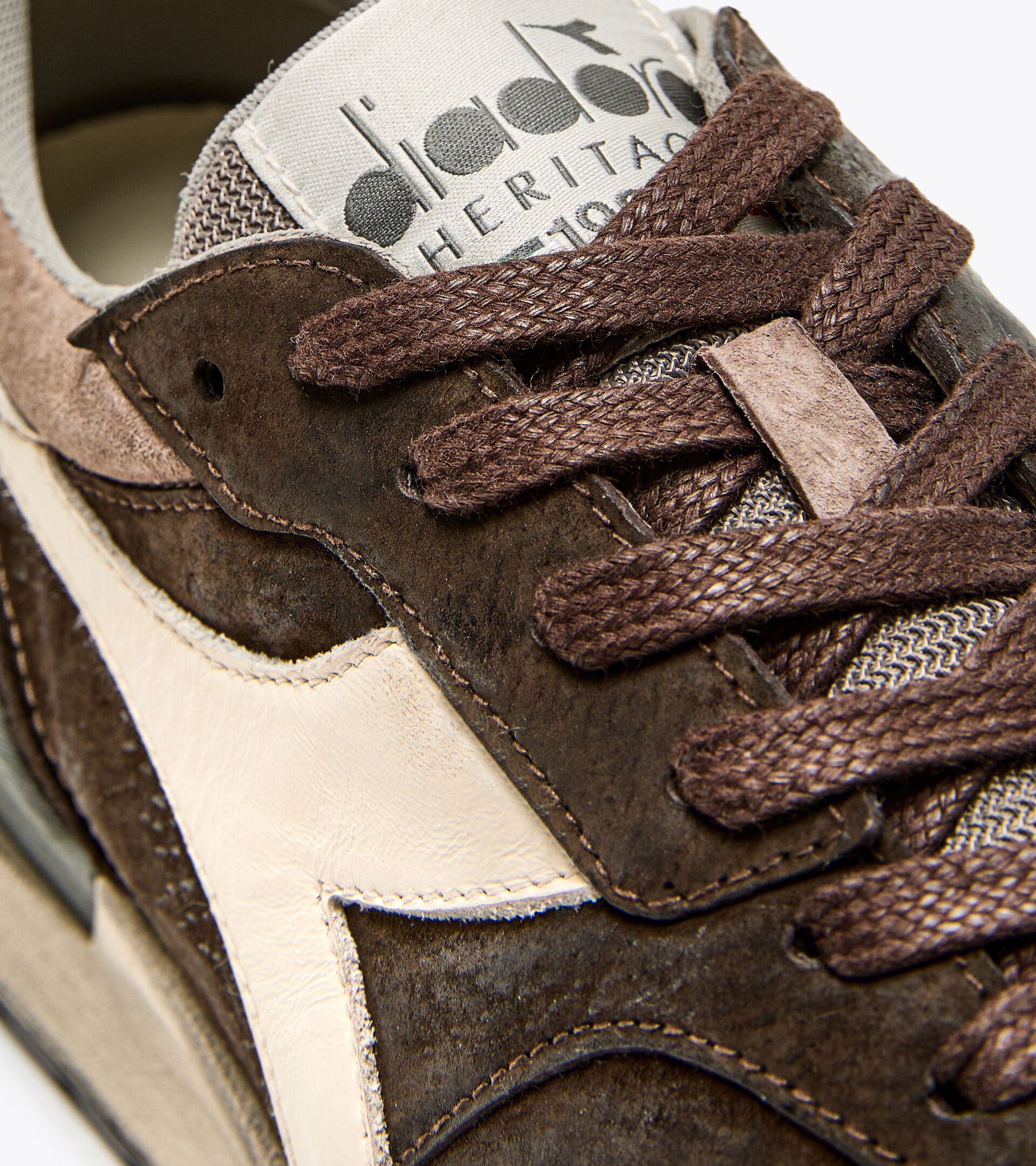 Heritage shoe - Men CONQUEST SUEDE SW BROWN FERN - Diadora