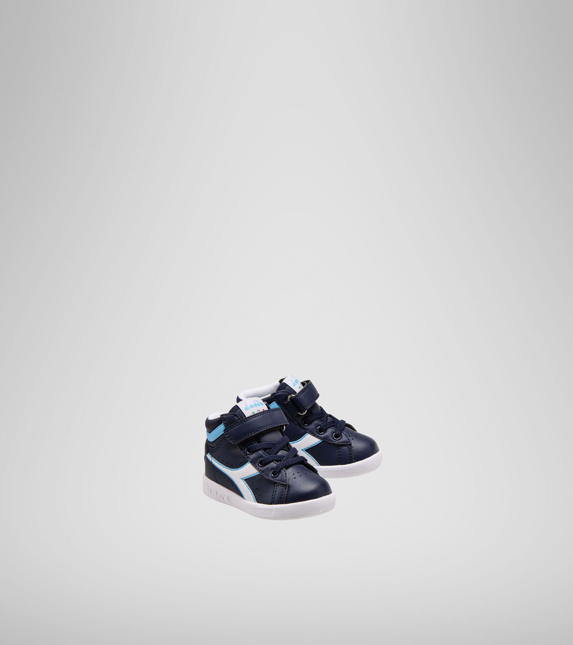 Sports shoes - Toddlers 1-4 years GAME P HIGH TD CORSAIR/SKY BLUE INTENSE - Diadora