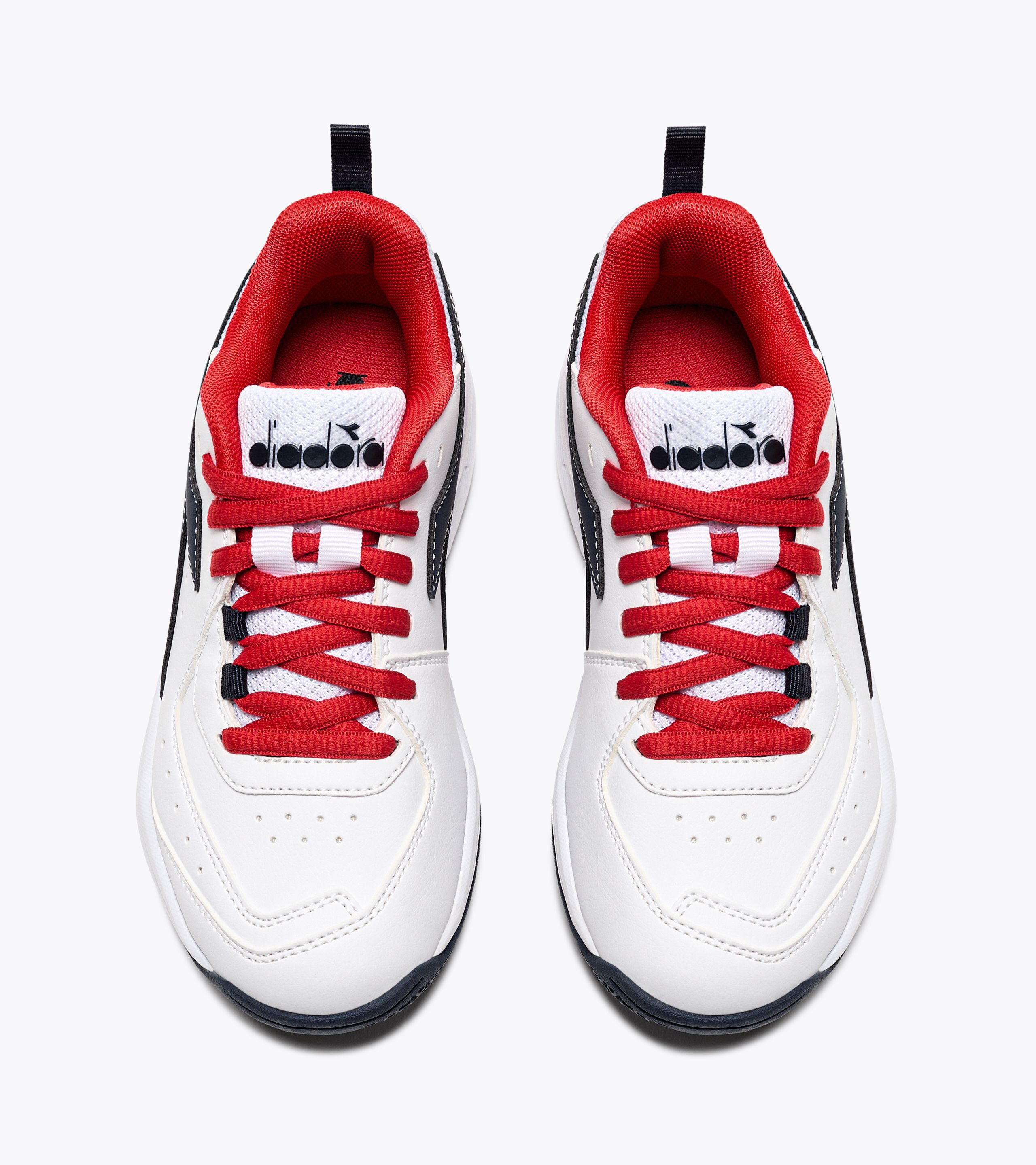 Cheap red hotsell tennis shoes
