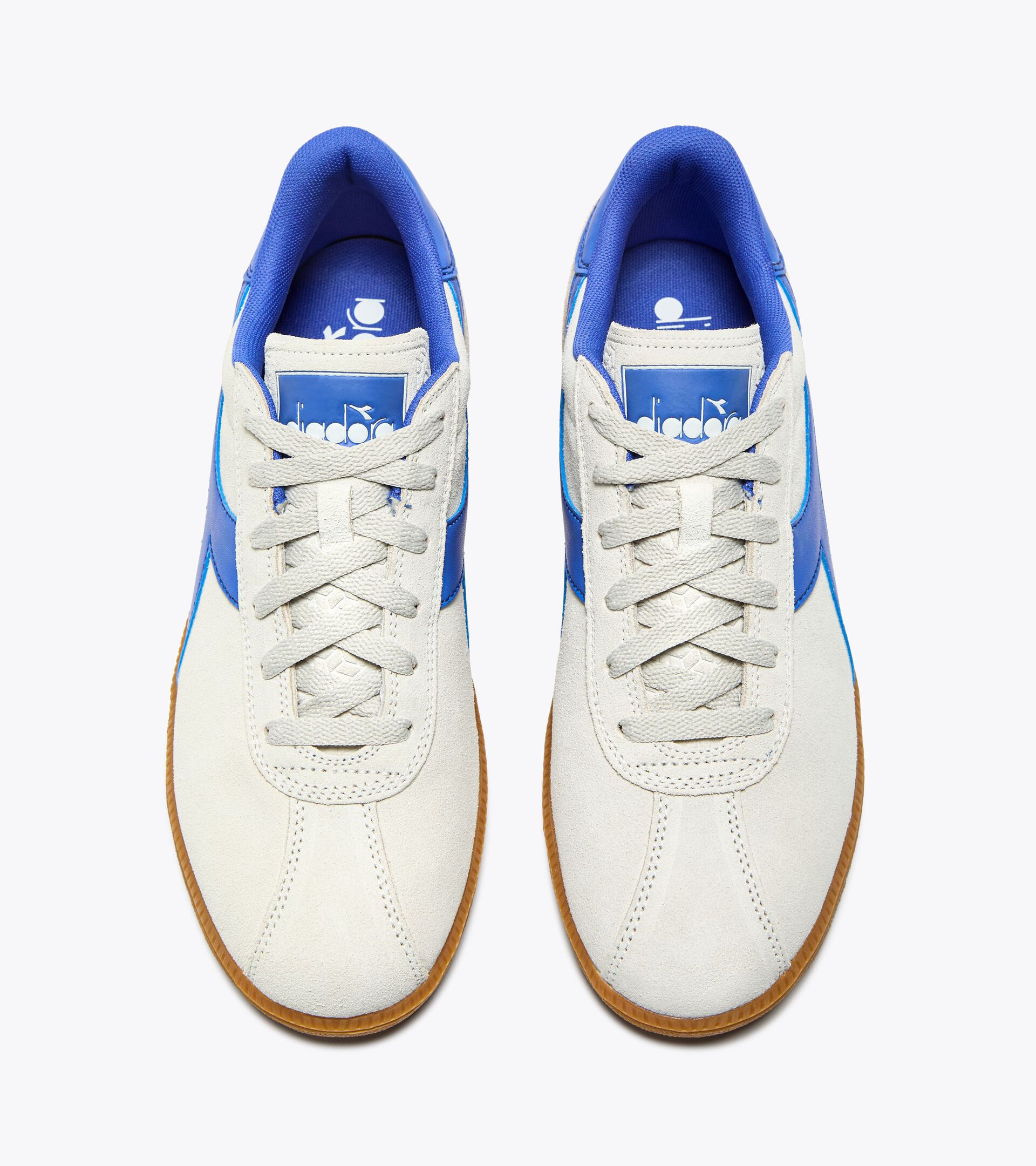 Leather sneakers - All-Gender
 TOKYO WHITE/AMPARO BLUE - Diadora