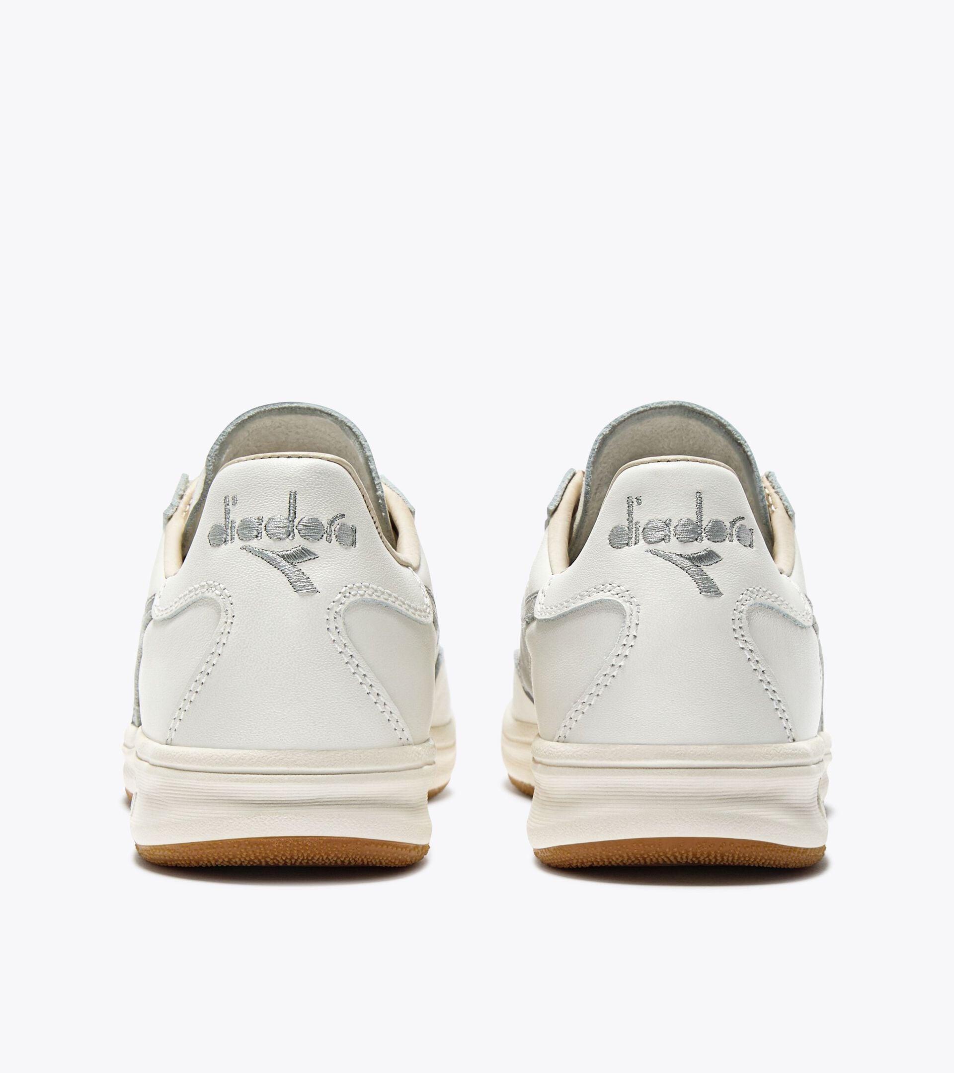 Made in Italy Heritage shoe - All-Gender B.ELITE '84 ITALIA WHITE/SILVER - Diadora