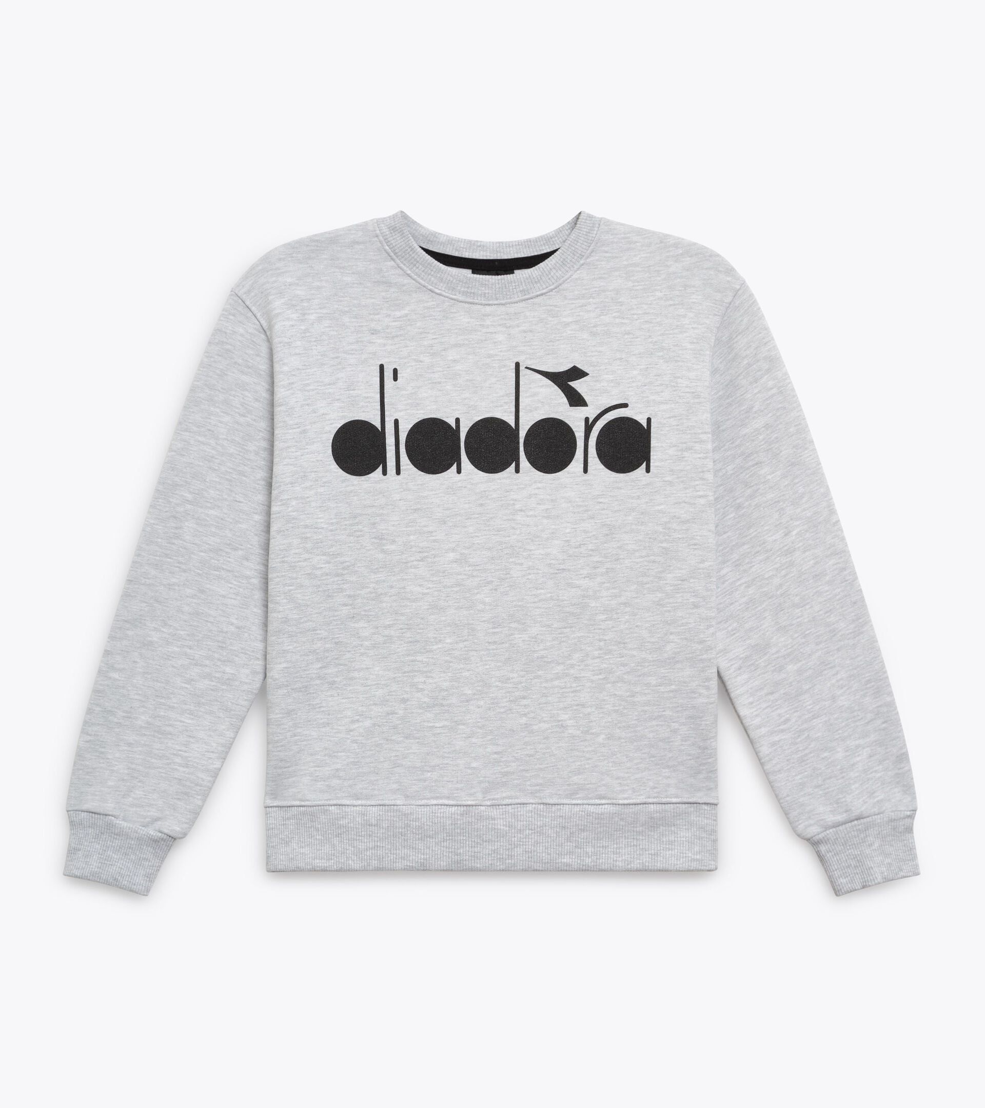 Sweatshirt - Boys JB. SWEATSHIRT CREW COMIC LIGHT MIDDLE GREY MELANGE - Diadora