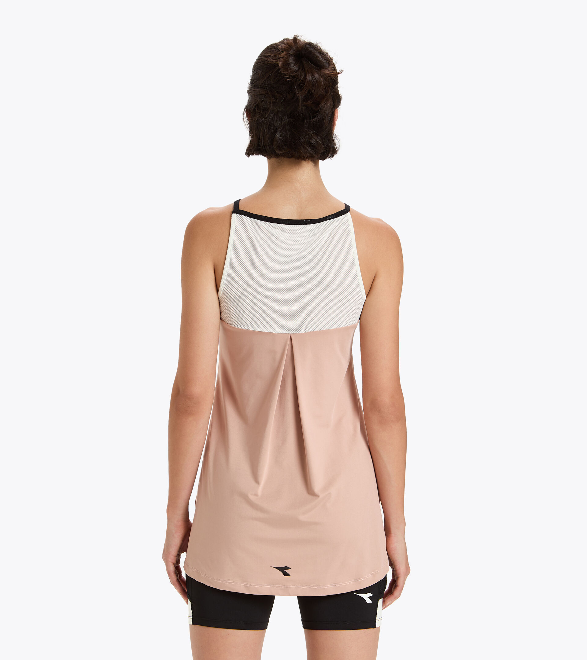 Apparel Sport DONNA L. DRESS CLAY MAHOGANY ROSE/WHISPER WHITE Diadora