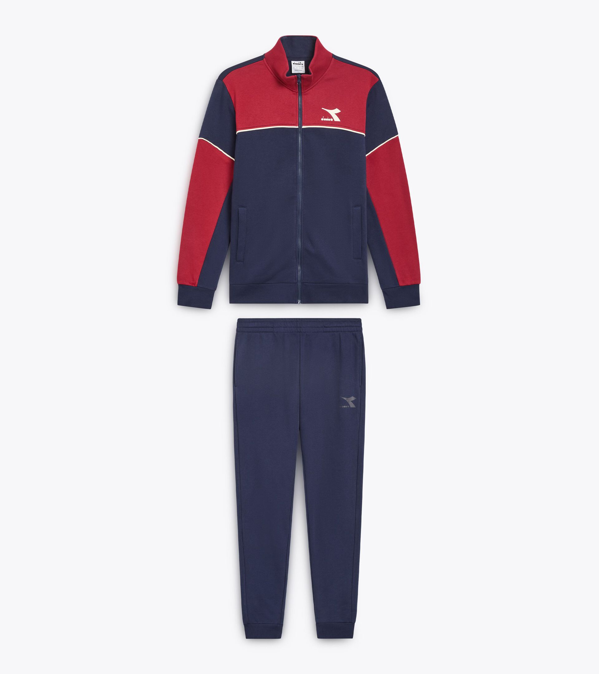 Tracksuit - Men’s TRACKSUIT FZ CORE RED GRANATA - Diadora