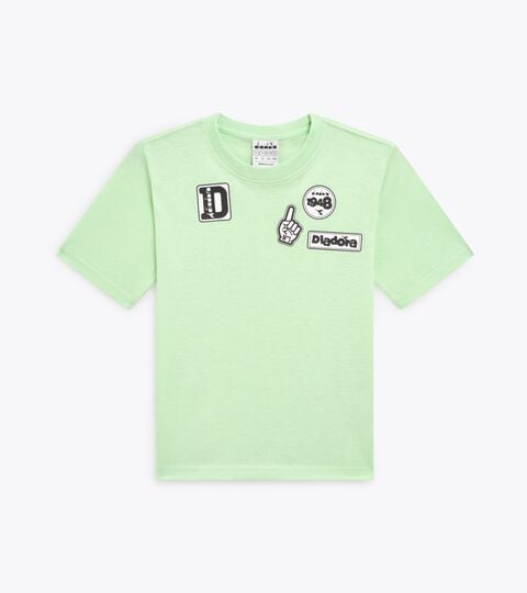 Camiseta de algod&oacute;n - Ni&ntilde;o
 JB. T-SHIRT SS ESS. SPORTS SL VERDE PATINA - Diadora