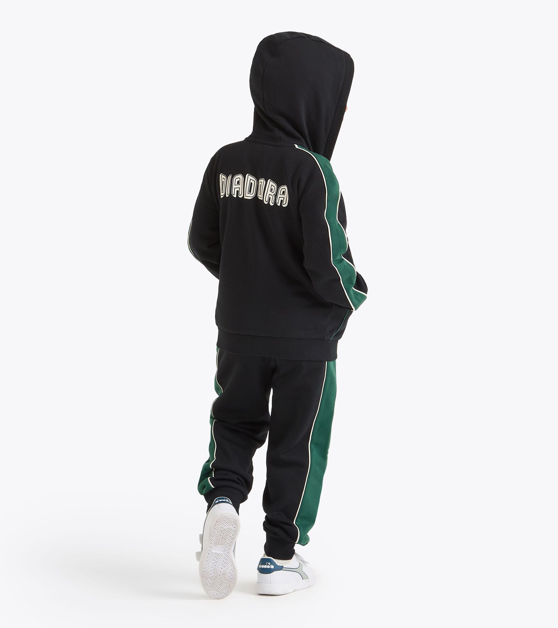 Tracksuit - Boys
 JB. TRACKSUIT HD FZ LOGO (BR) BLACK - Diadora