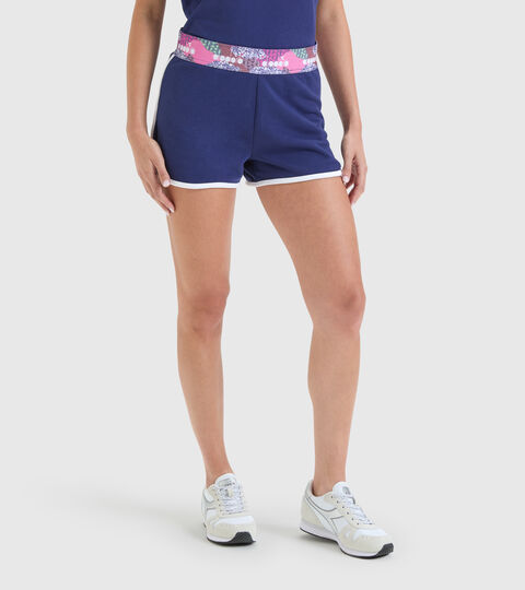 Cotton sports shorts - Women L. SHORT FLOSS DEEP COBALT BLUE - Diadora