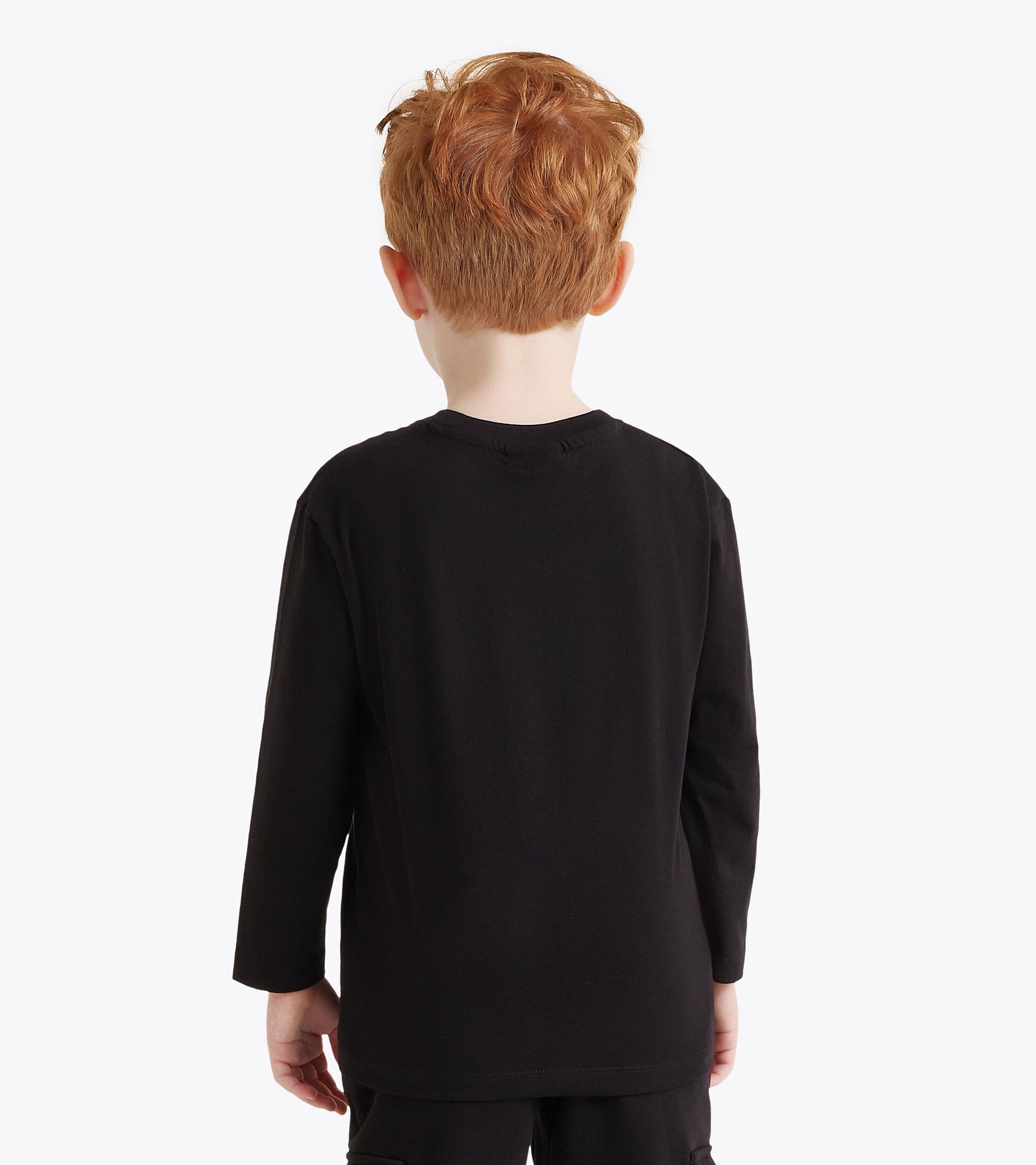 T-shirt - Boy  JB. T-SHIRT LS FRIENDLY TEAM TD BLACK - Diadora