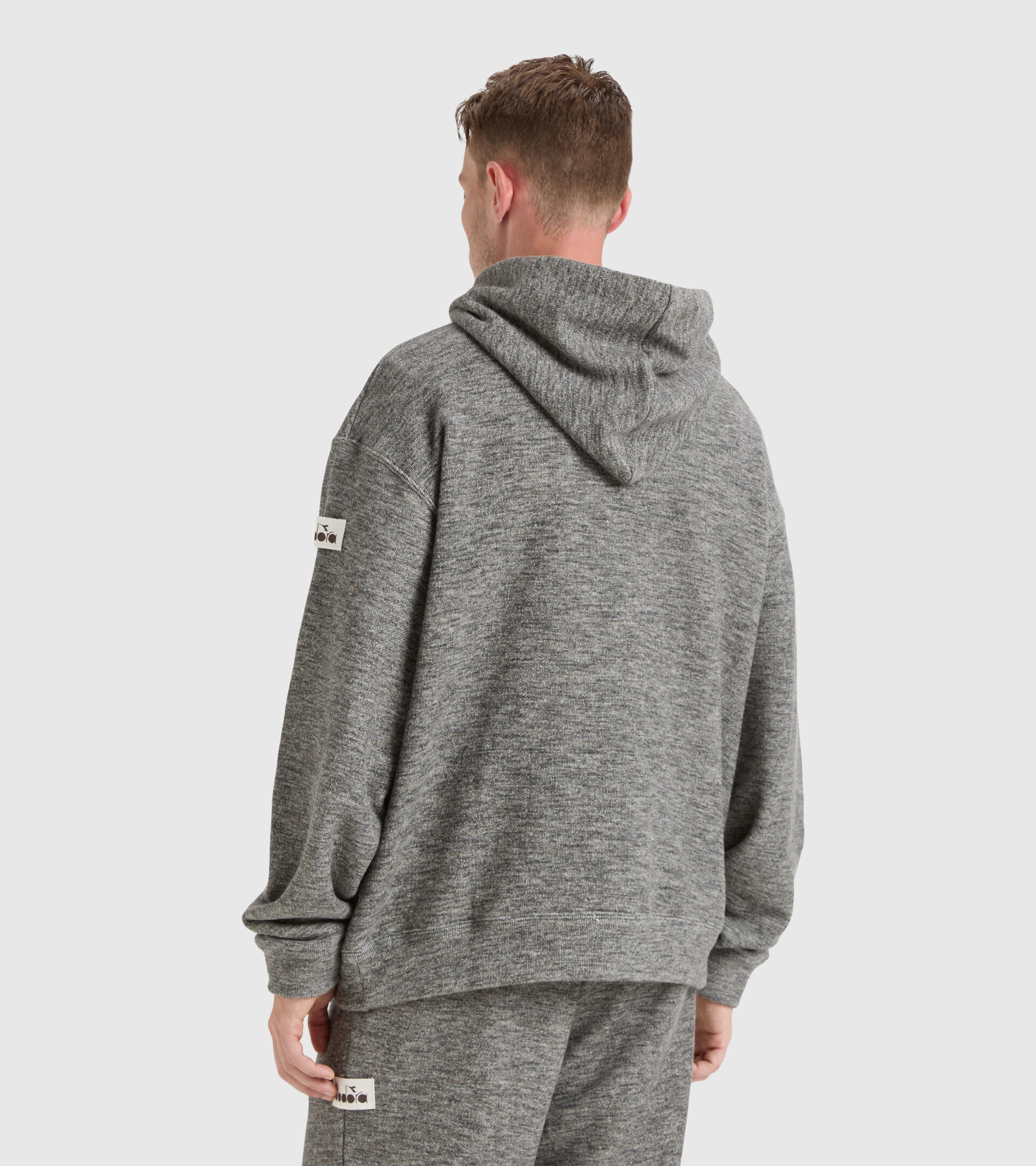 Sudadera con capucha - Unisex HOODIE MANIFESTO 2030 MEZCLA MARRON CAFE TURCO - Diadora