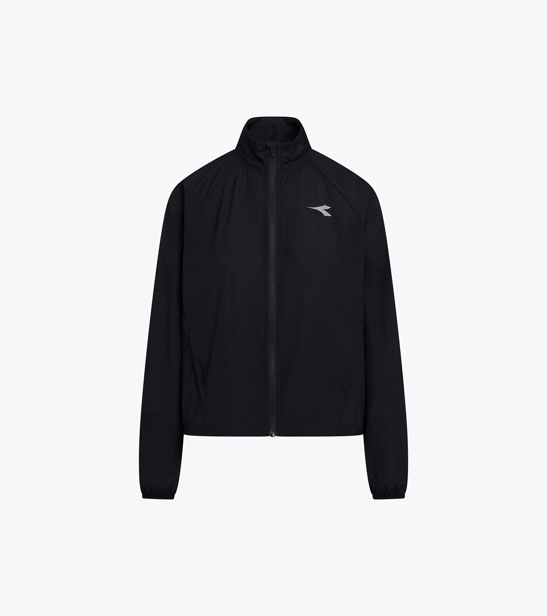 Windbreaker - Women's WINDBREAKER PACKABLE JACKET W BLACK - Diadora