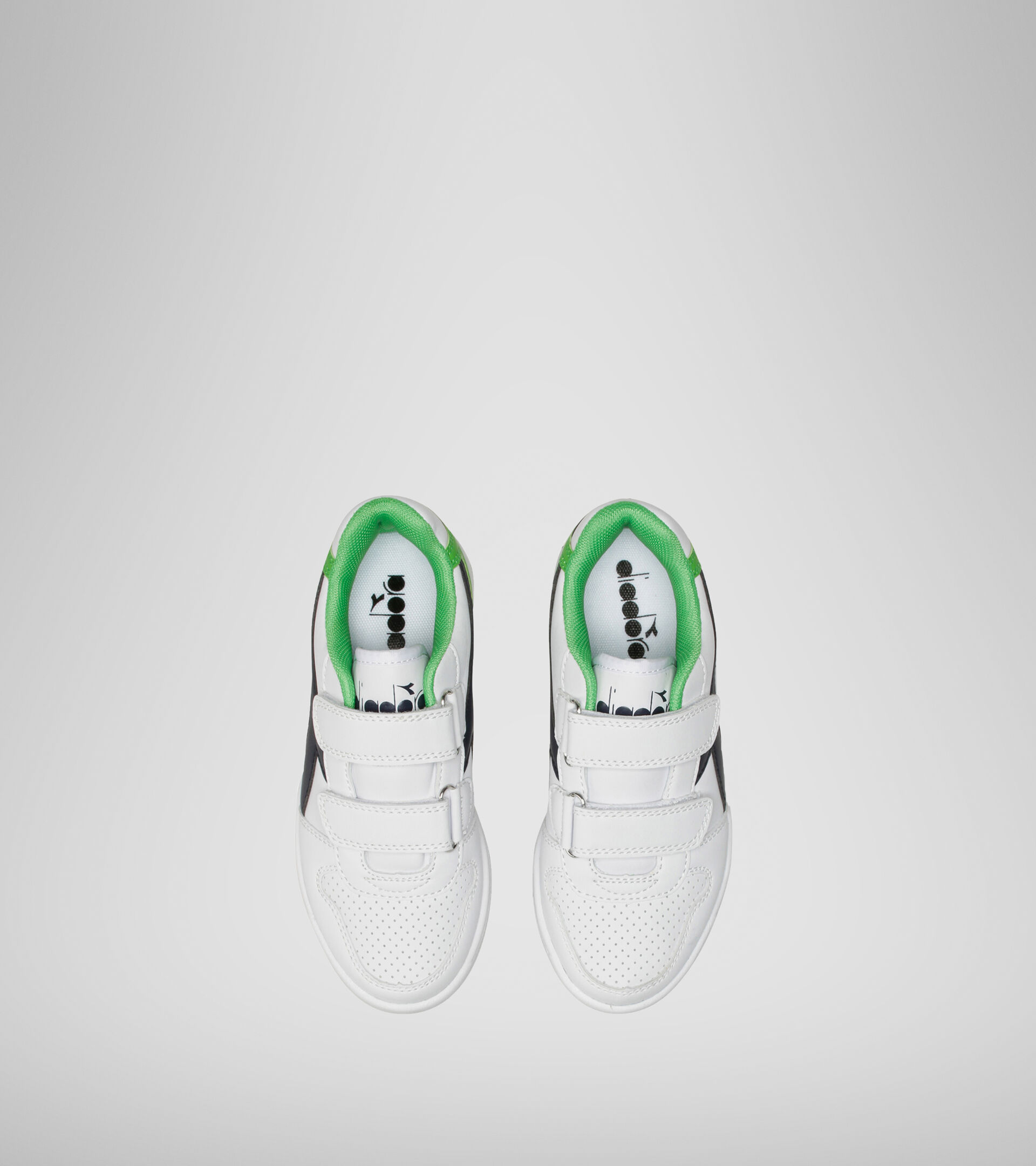 Zapatilla deportiva - Niños 4-8 años PLAYGROUND PS BLCO/LIRIO NEGRO/VERDE CLASICO - Diadora