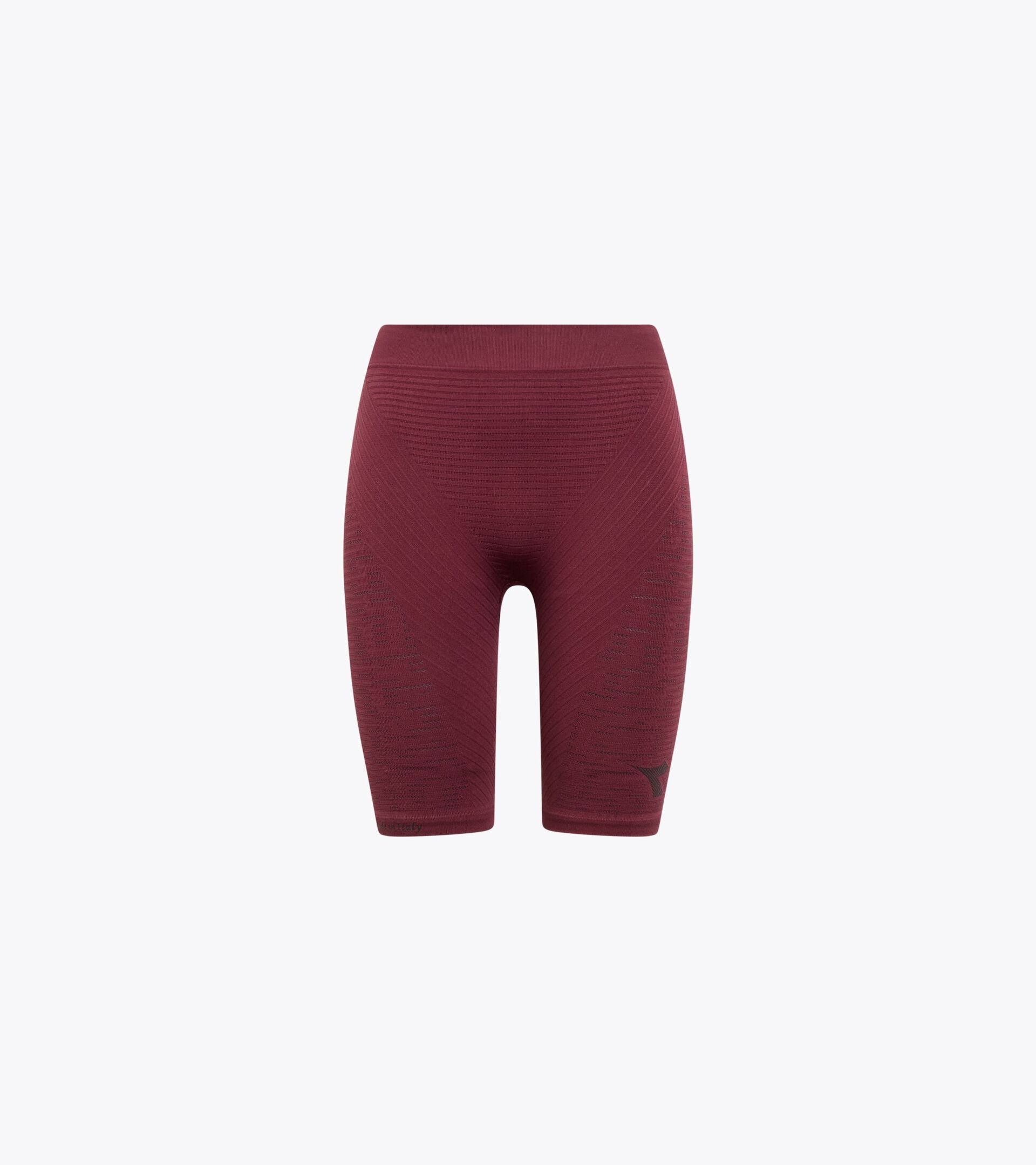 Technical shorts for temperature control -  Running - Women’s L. STRATOUNO HALF-TIGHT MAROON BANNER - Diadora