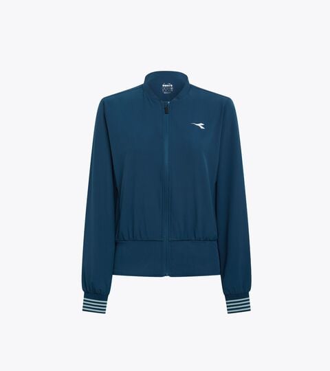 L. FZ JACKET ICON, LEGION BLUE Sports jacket - Tennis - Women’s L. FZ JACKET ICON LEGION BLUE - Diadora