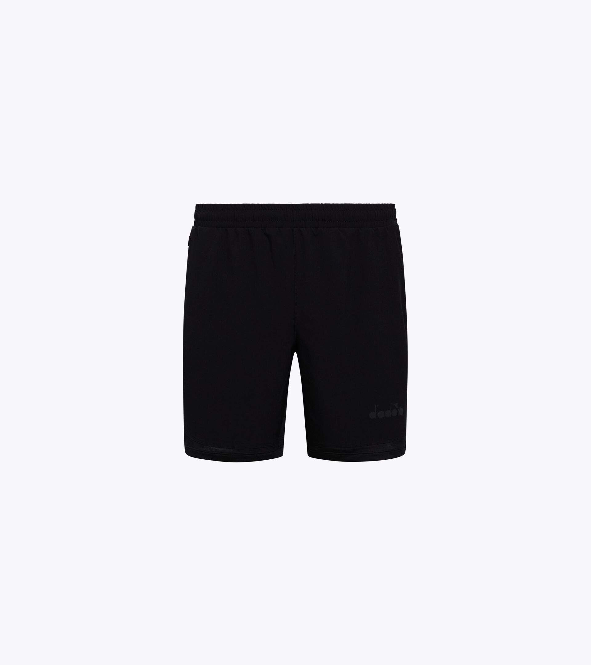 7’’ running shorts - Light fabric - Men’s SHORTS RUN 7'' BLACK - Diadora