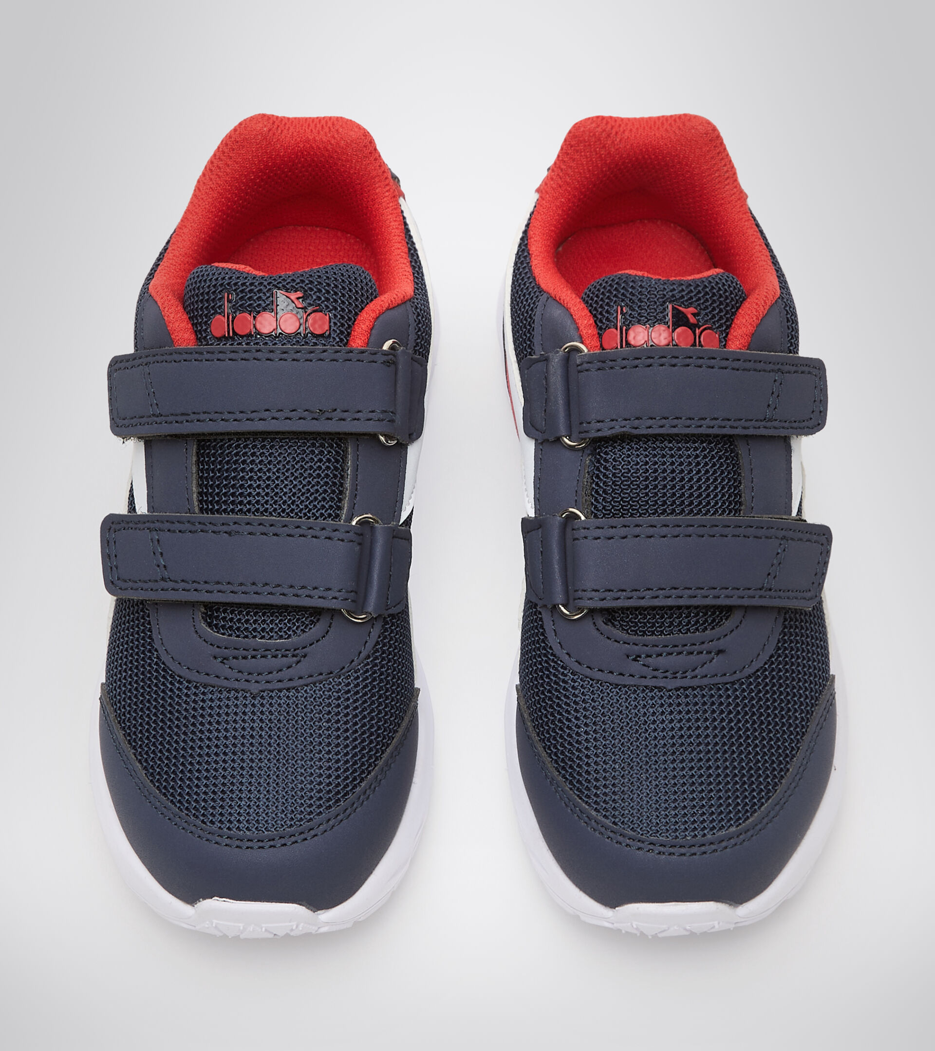Running shoe - Kids FALCON JR V CLASSIC NAVY/DARK RED - Diadora