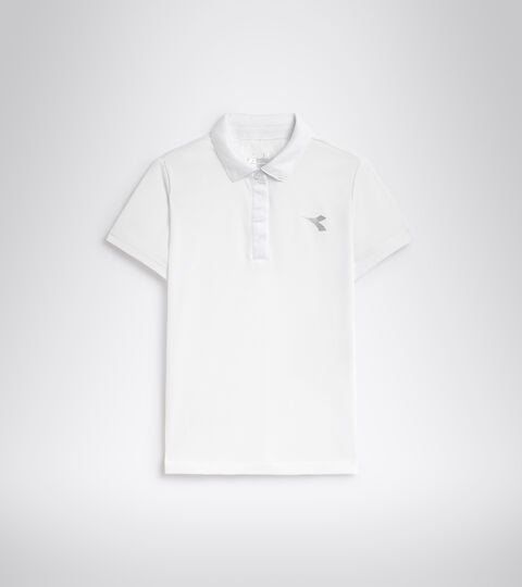 Polo de tennis - Junior G. POLO COURT BLANC VIF - Diadora