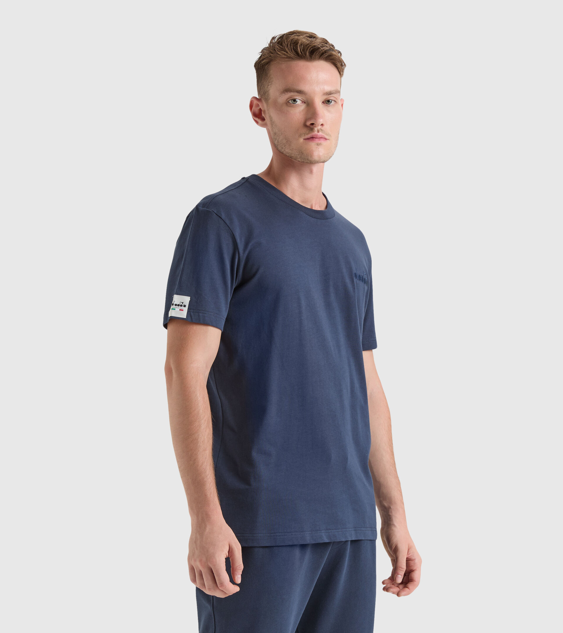T-Shirt aus Baumwolle - Herren T-SHIRT SS MII SCHWARZ SCHWERTLILIE - Diadora