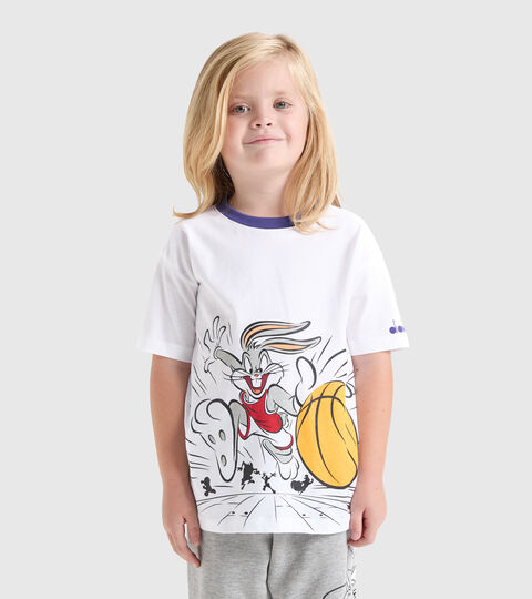 T-shirt de sport - Enfant JU.T-SHIRT SS WB BLEU MARINE - Diadora
