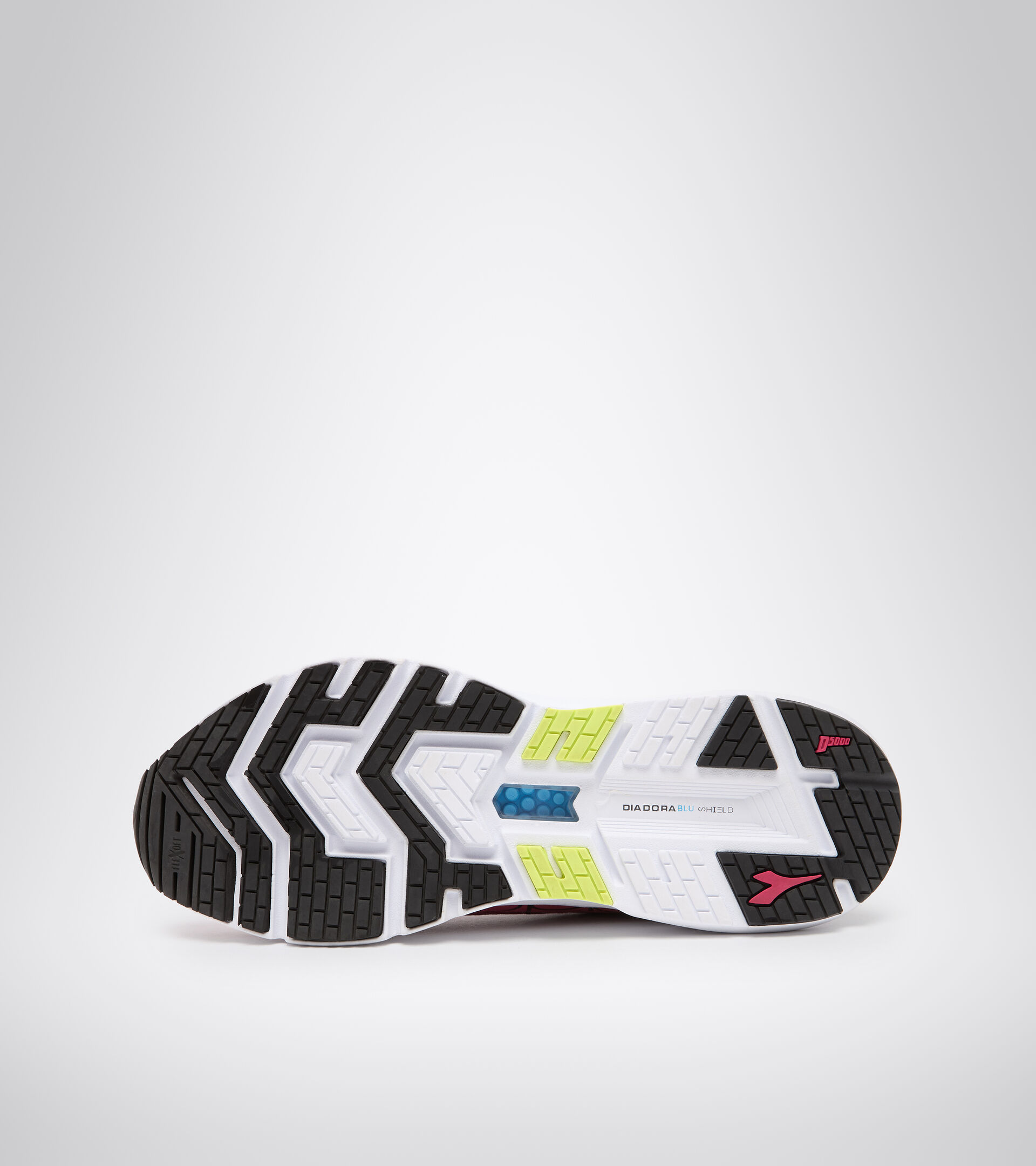 Chaussures de running - Femme MYTHOS BLUSHIELD VOLO W ROSE VOYANT/BLANC/ARGENT DD - Diadora