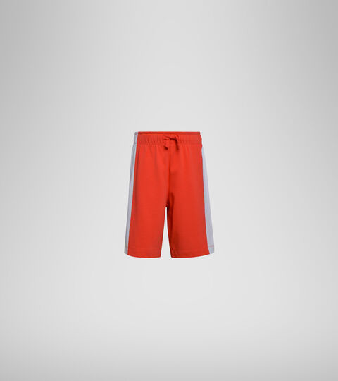 Bermuda shorts - Boys JB. BERMUDA DIADORA CLUB POPPY RED - Diadora