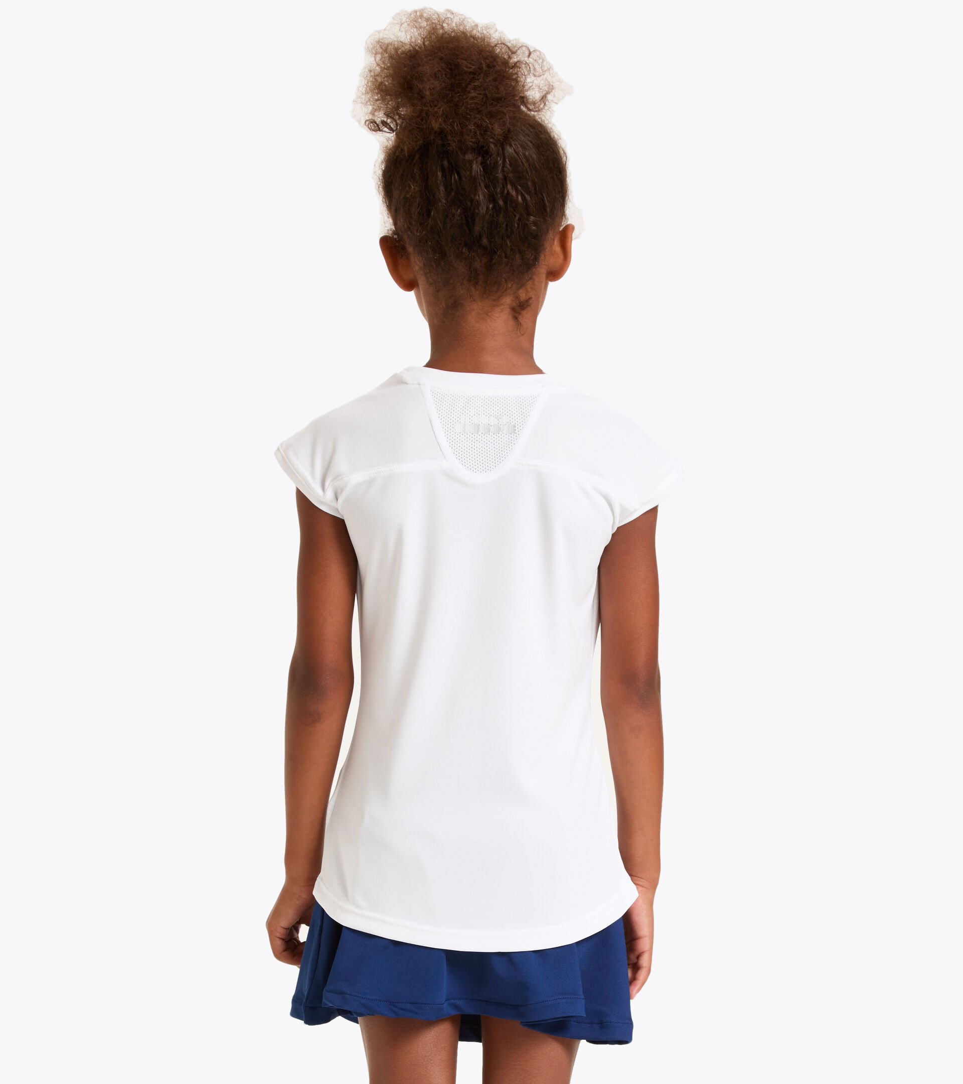 Tennis T-shirt - Junior G. T-SHIRT TEAM OPTICAL WHITE - Diadora