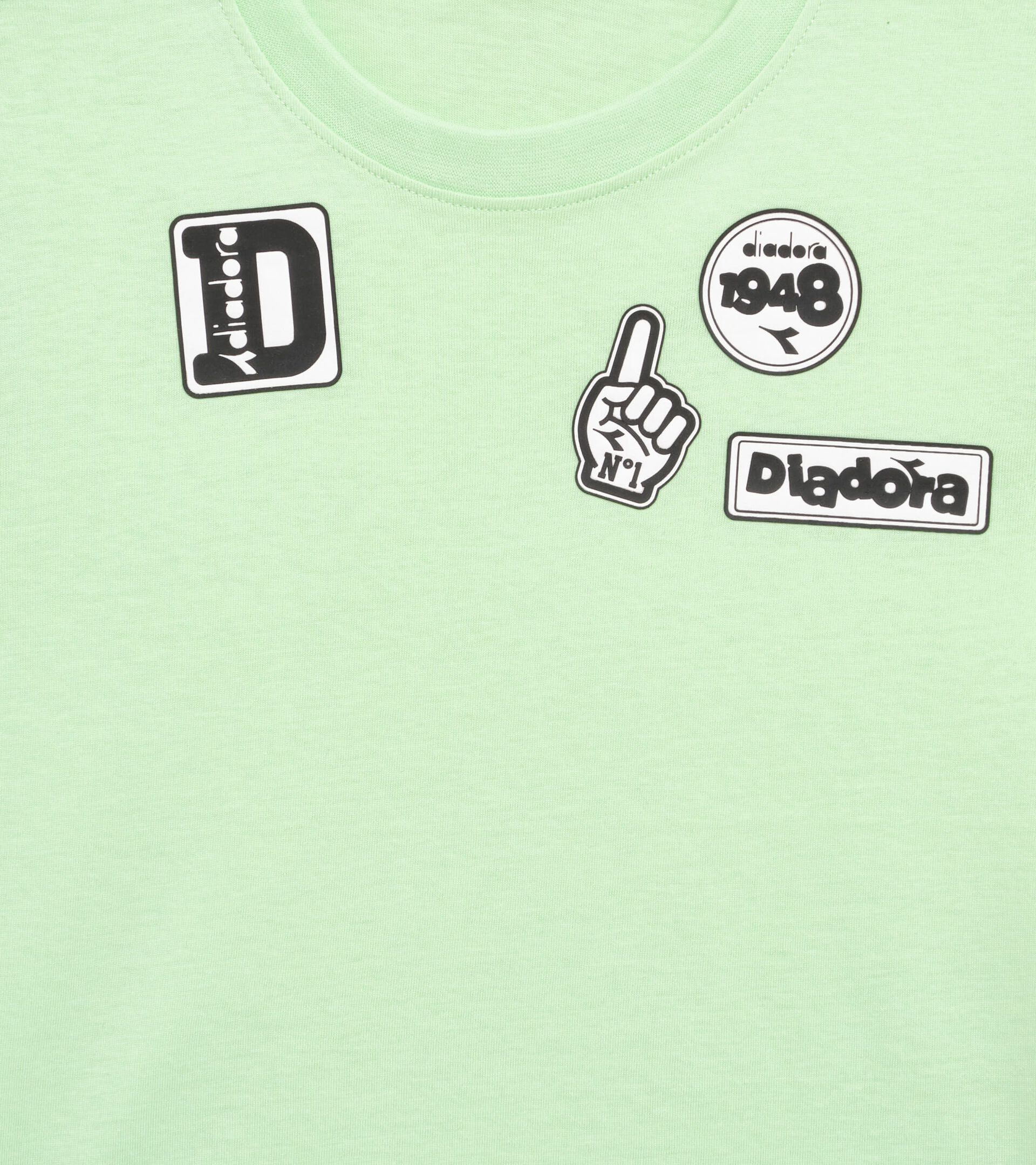 T-shirt en coton - Gar&ccedil;on
 JB. T-SHIRT SS ESS. SPORTS SL VERT PATINE - Diadora