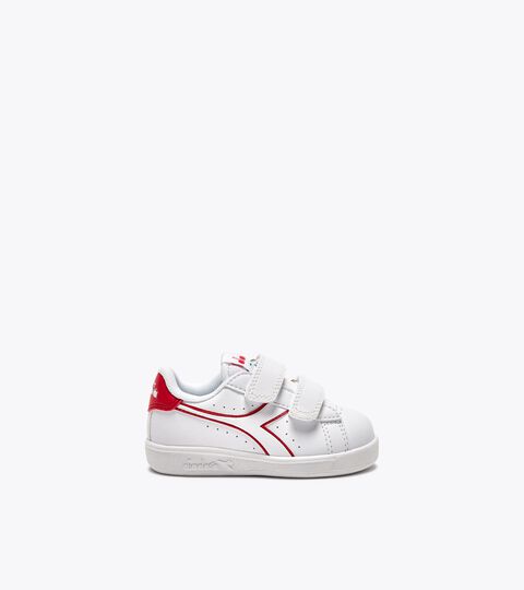 Chaussures de sport - Bambins 1-4 ans GAME P TD BLANC/ROUGE DOUX-AMER - Diadora
