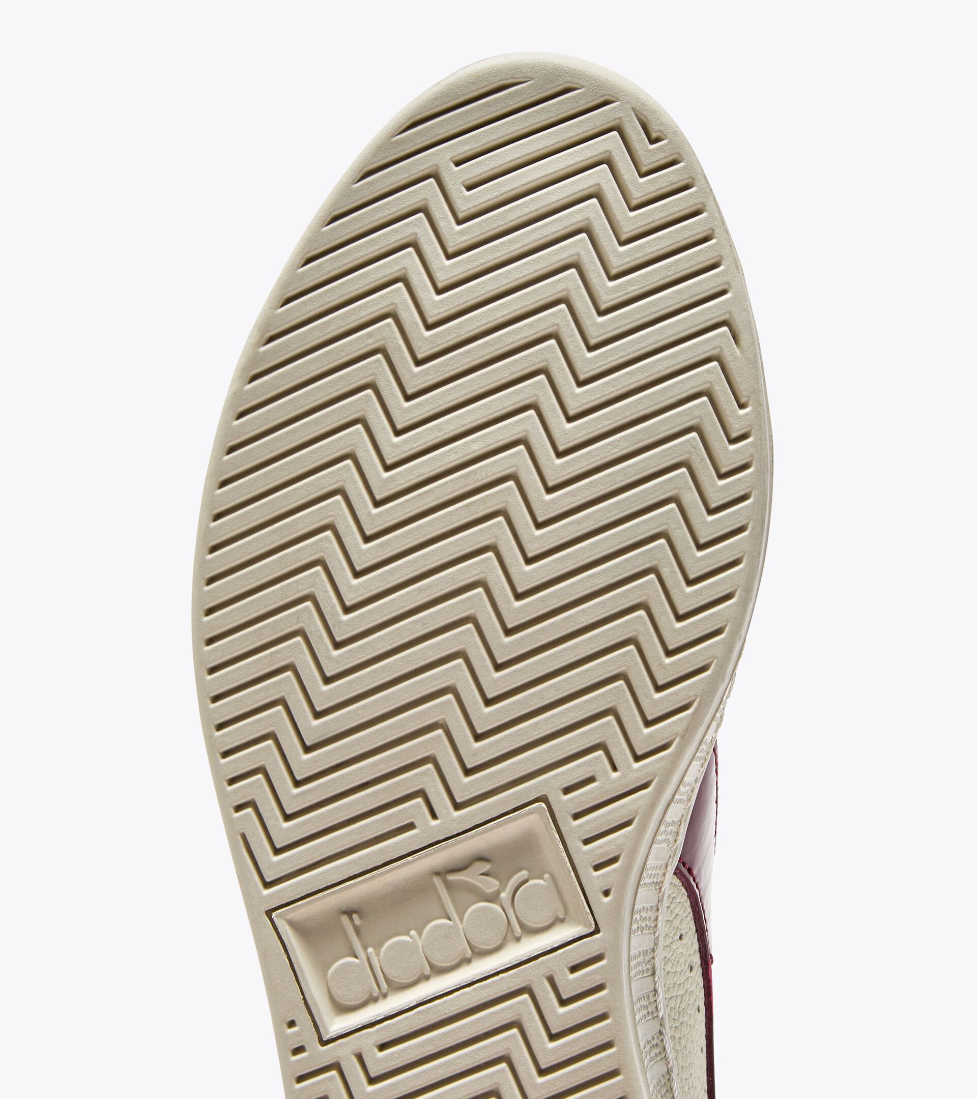 Zapatilla retro-tenis alta - Mujer GAME L HIGH WAXED STUDS WN ROJO GRANADA - Diadora