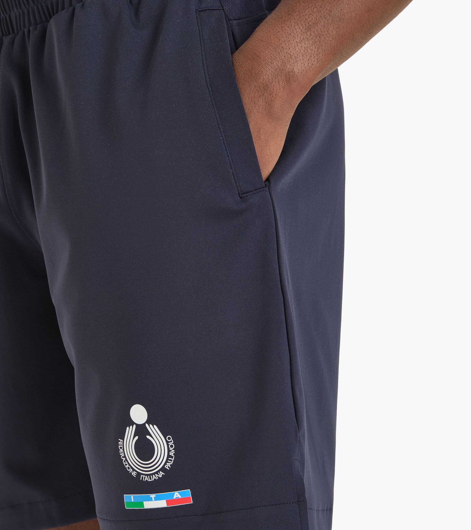 Beachvolleyball-Shorts für Herren BERMUDA ALLENAMENTO UOMO BV24 ITALIA MARINEBLAU - Diadora