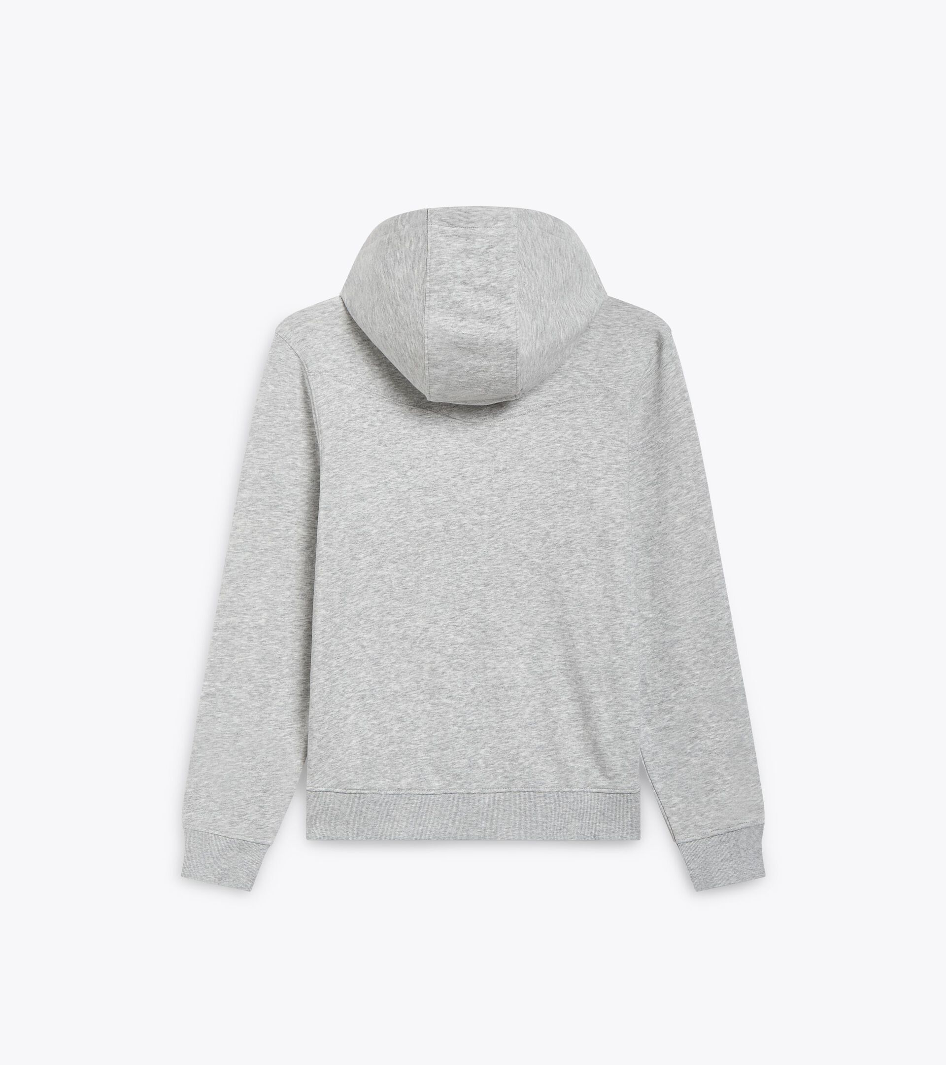 Sweat-shirt zippé - Homme HOODIE FZ ESSENTIAL SPORT GRIS MOYEN CLAIR MELANGE - Diadora